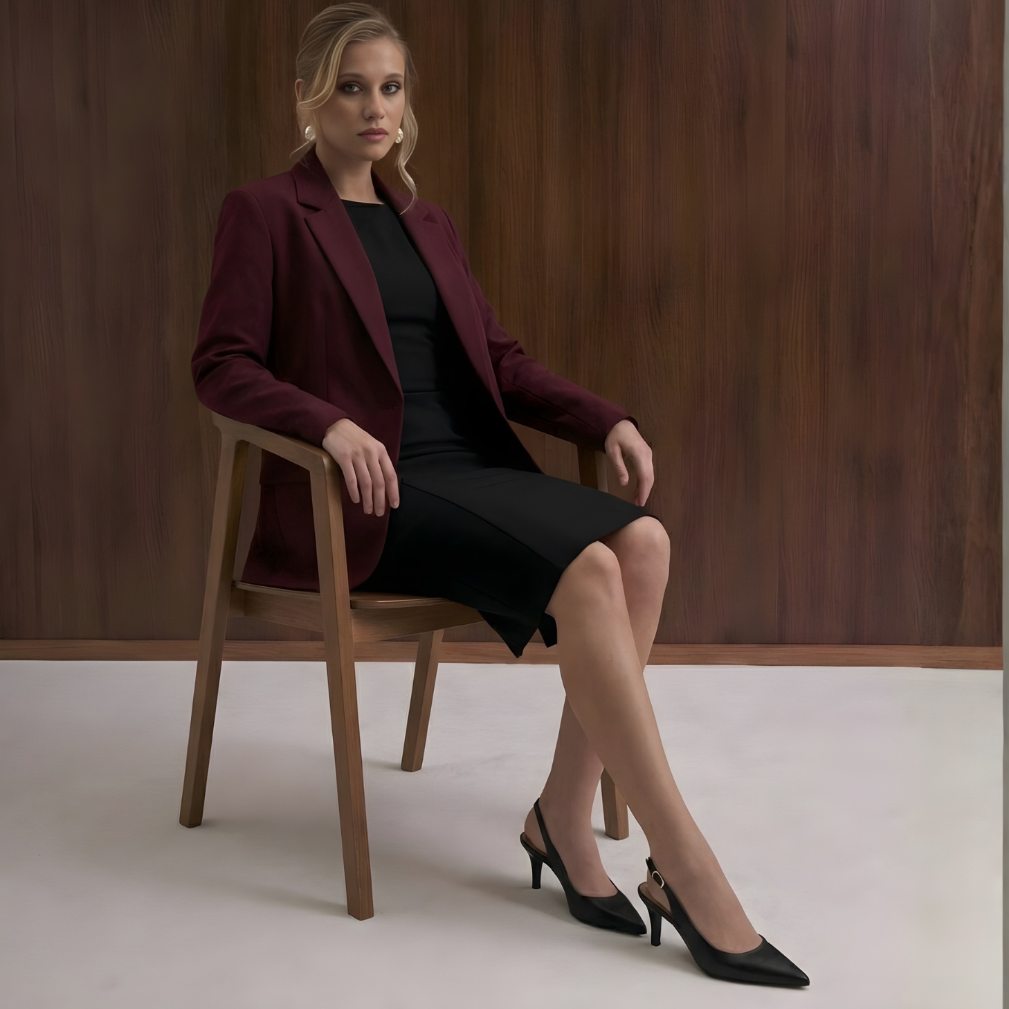 Stiletto Negro Vizzano 35 / Negro