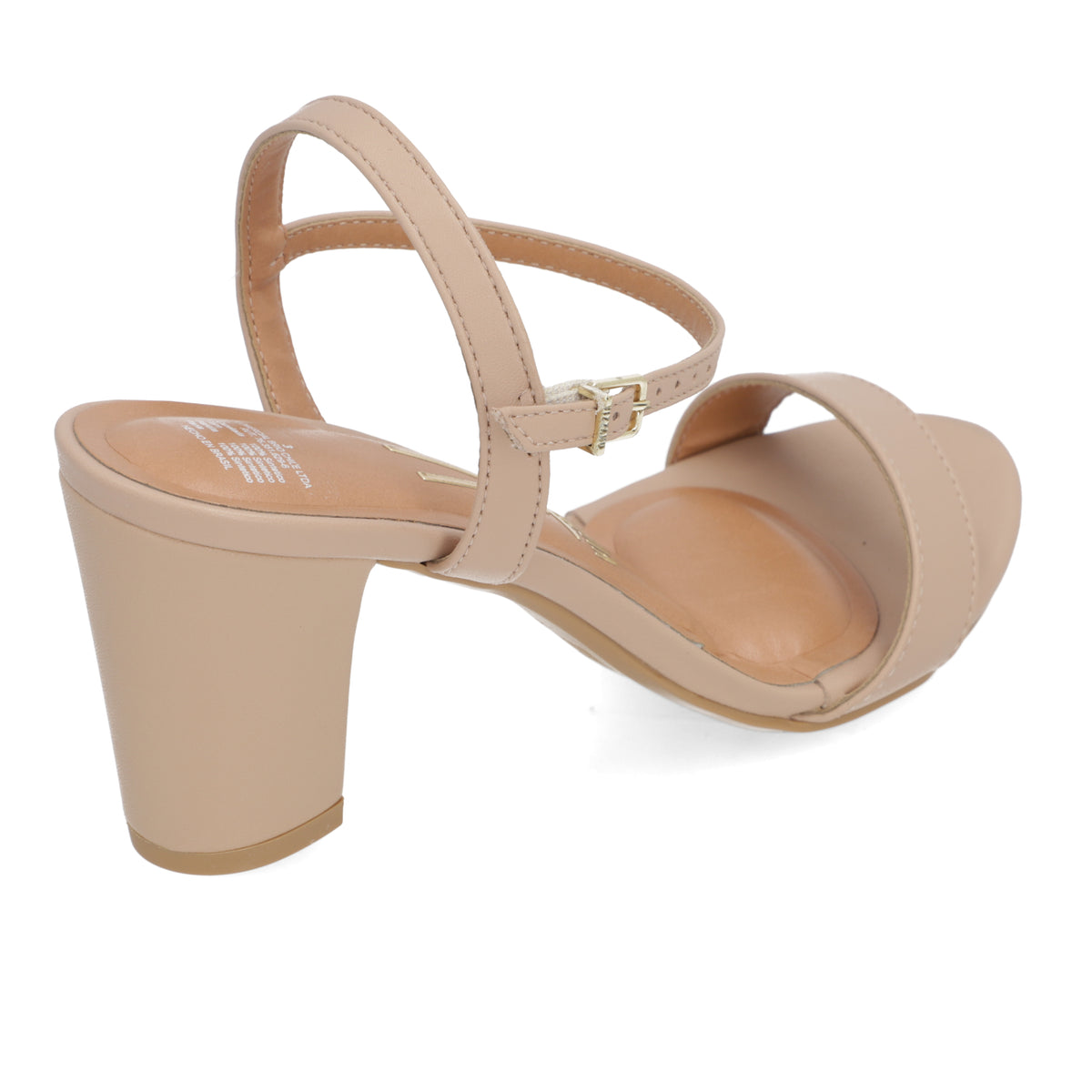 Sandalia Taco Cuadrado Eco Cuero Beige 6262-474-7286-29452