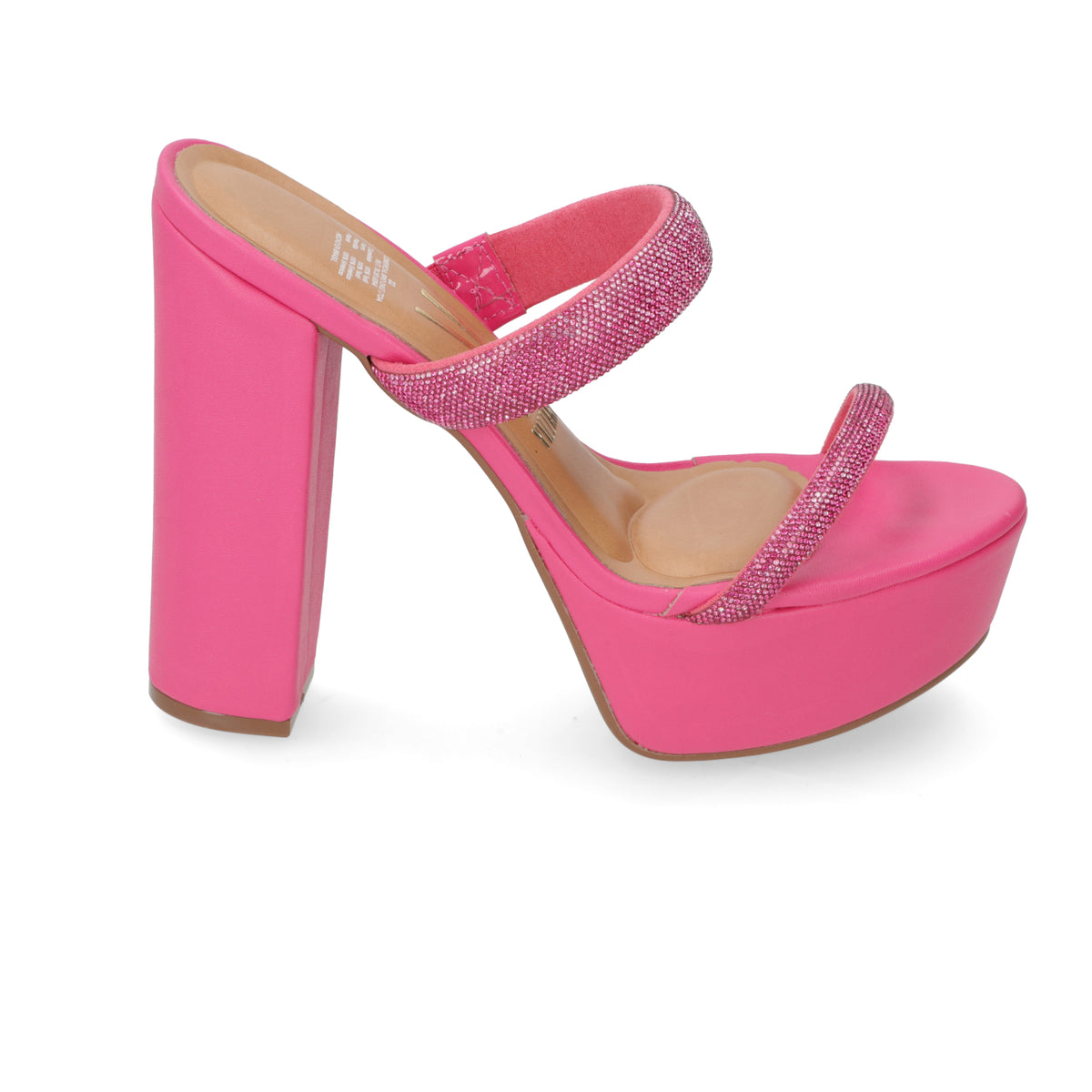 Sandalia Taco Plataforma Vizzano EcoCuero Rosado 6282-464-26564-93371