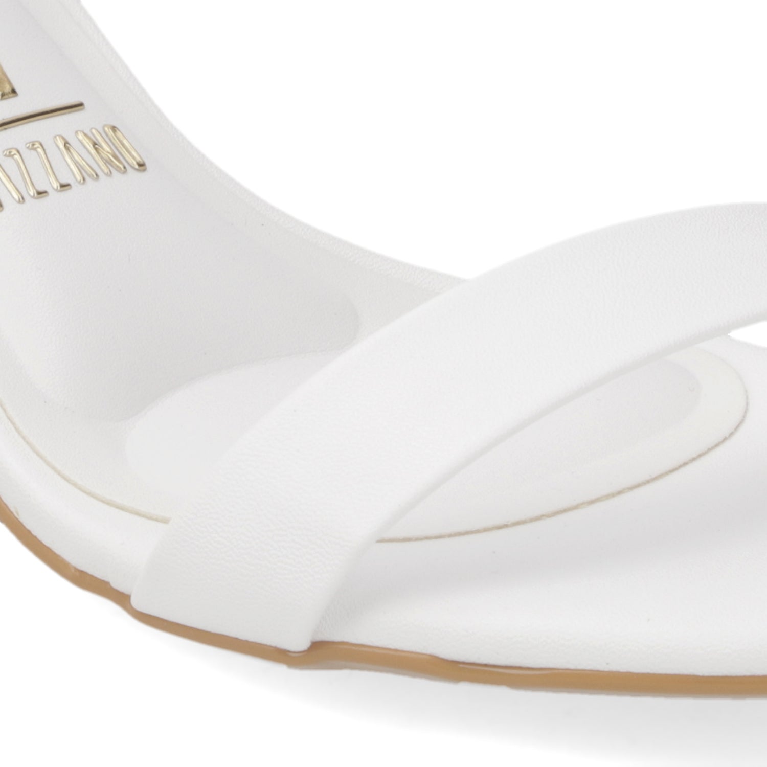 Sandalias de Novia Taco Ancho Blanco Vizzano 35 / Blanco