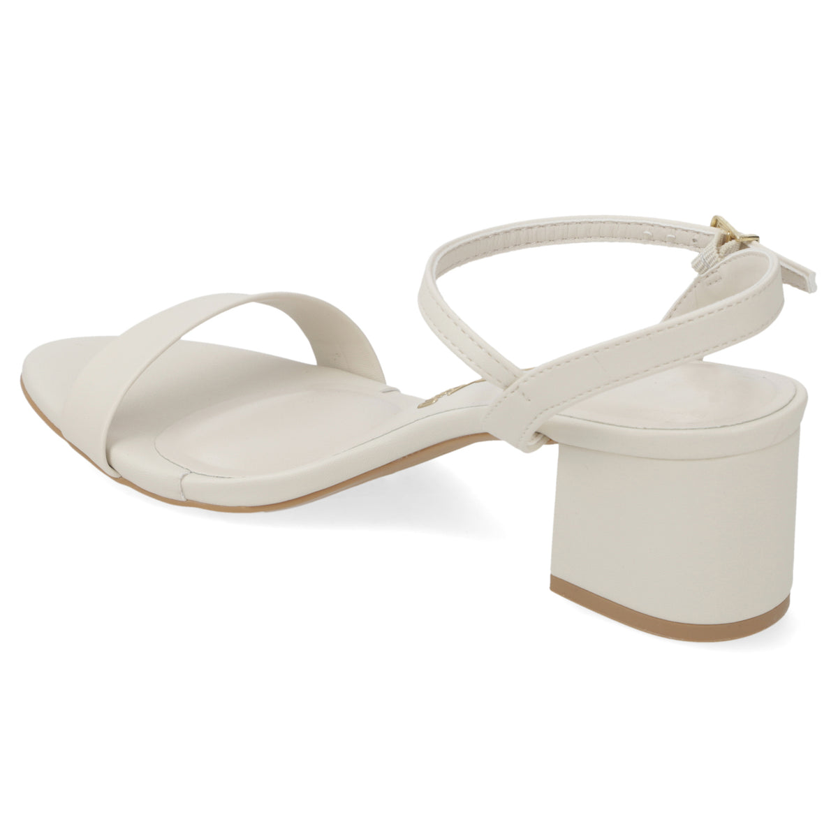 Sandalias de Novia Taco Ancho Blanco OFF Vizzano 35 / Blanco OFF