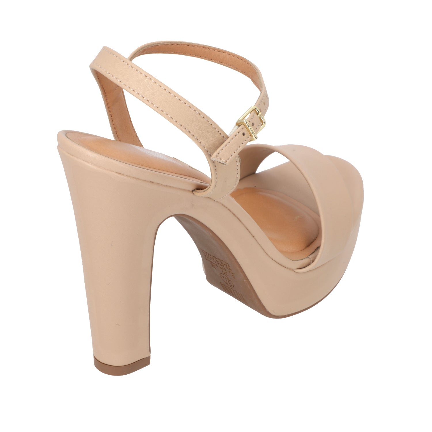 Sandalia Plataforma Eco Cuero Beige 6292-200-7286-29452