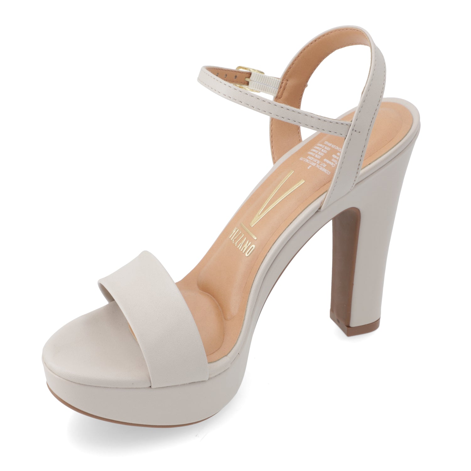 Sandalia Taco Cuadrado Eco Cuero Gris 6292-200-7286-98514