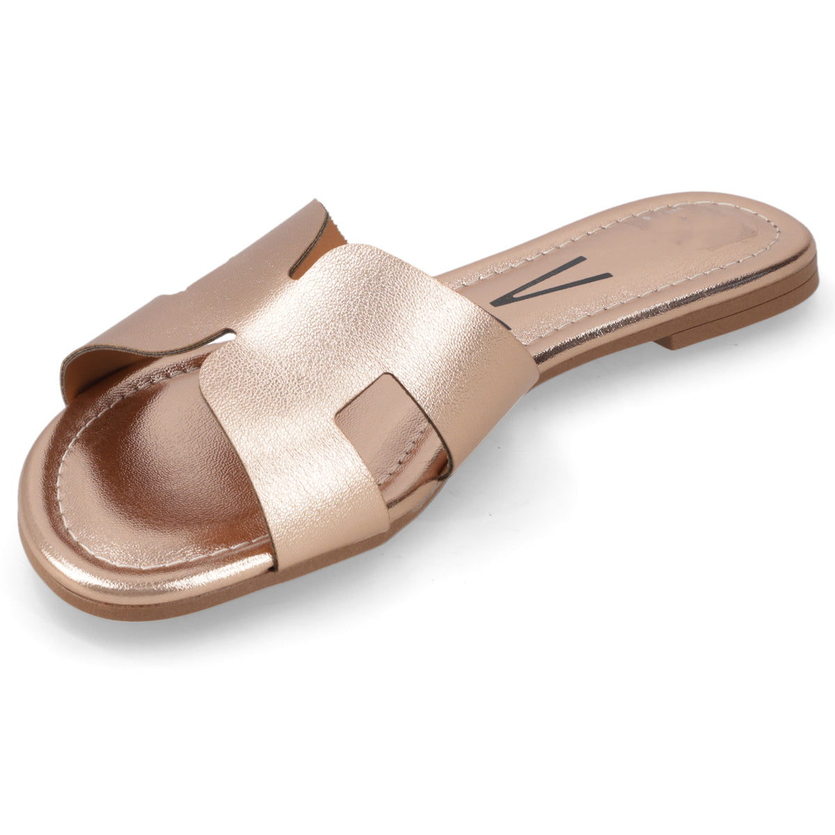 Sandalia Rose Gold Vizzano Ecocuero Metalizado 35 / Rose Gold