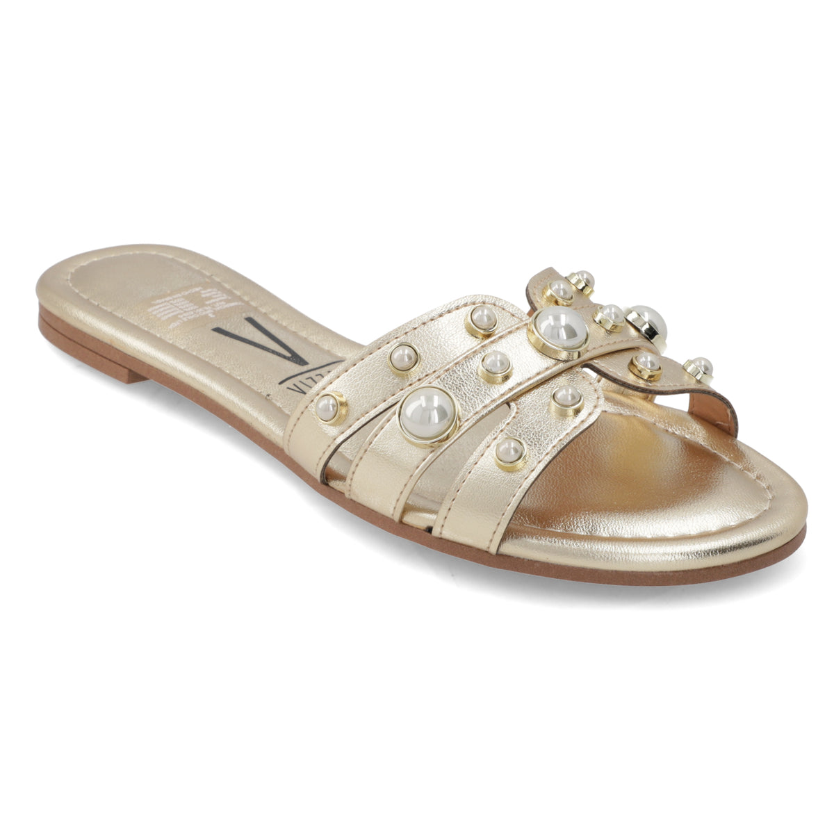 Sandalia Plana Eco Cuero 6371-181-14710-66