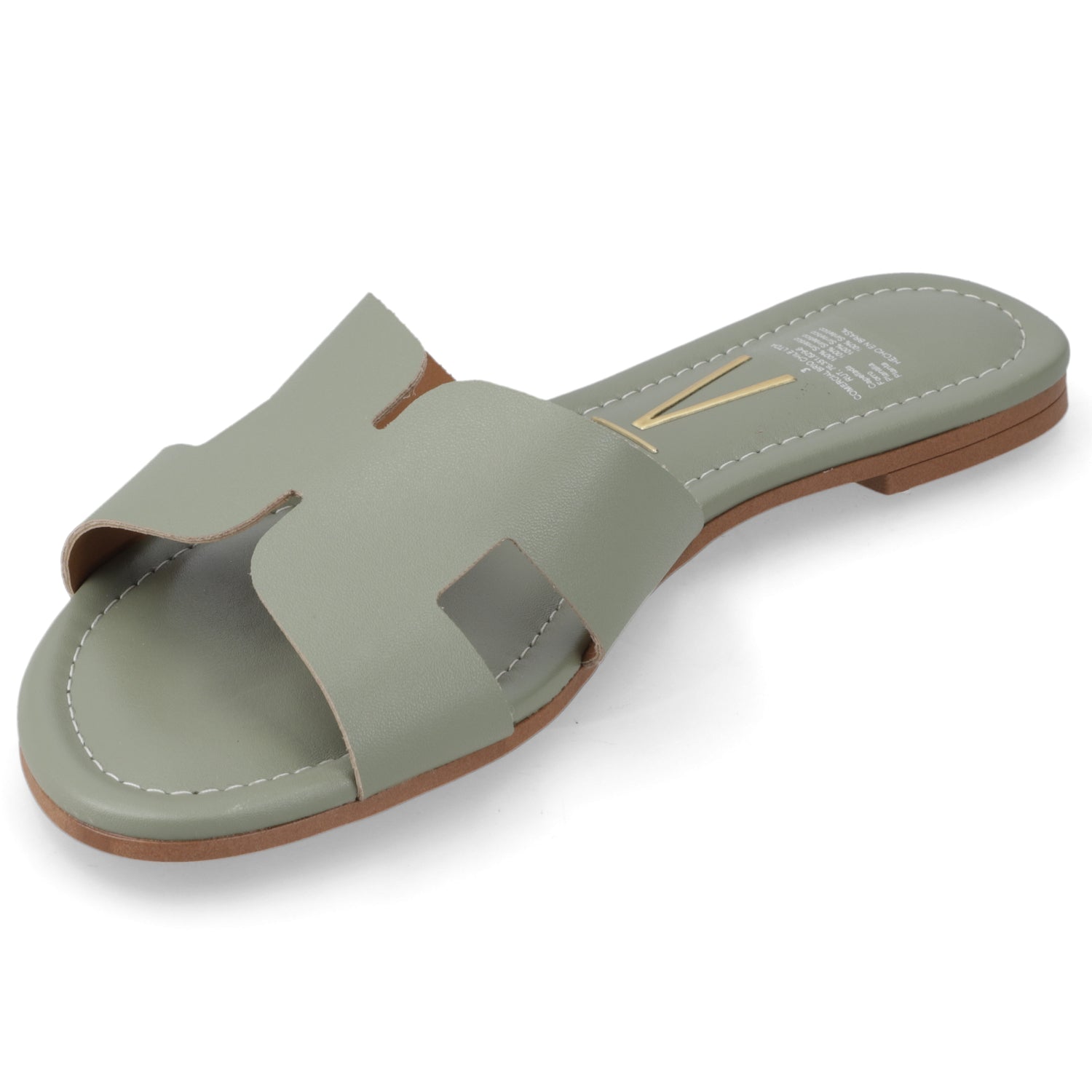 Sandalia Verde Vizzano Ecocuero 35 / Verde