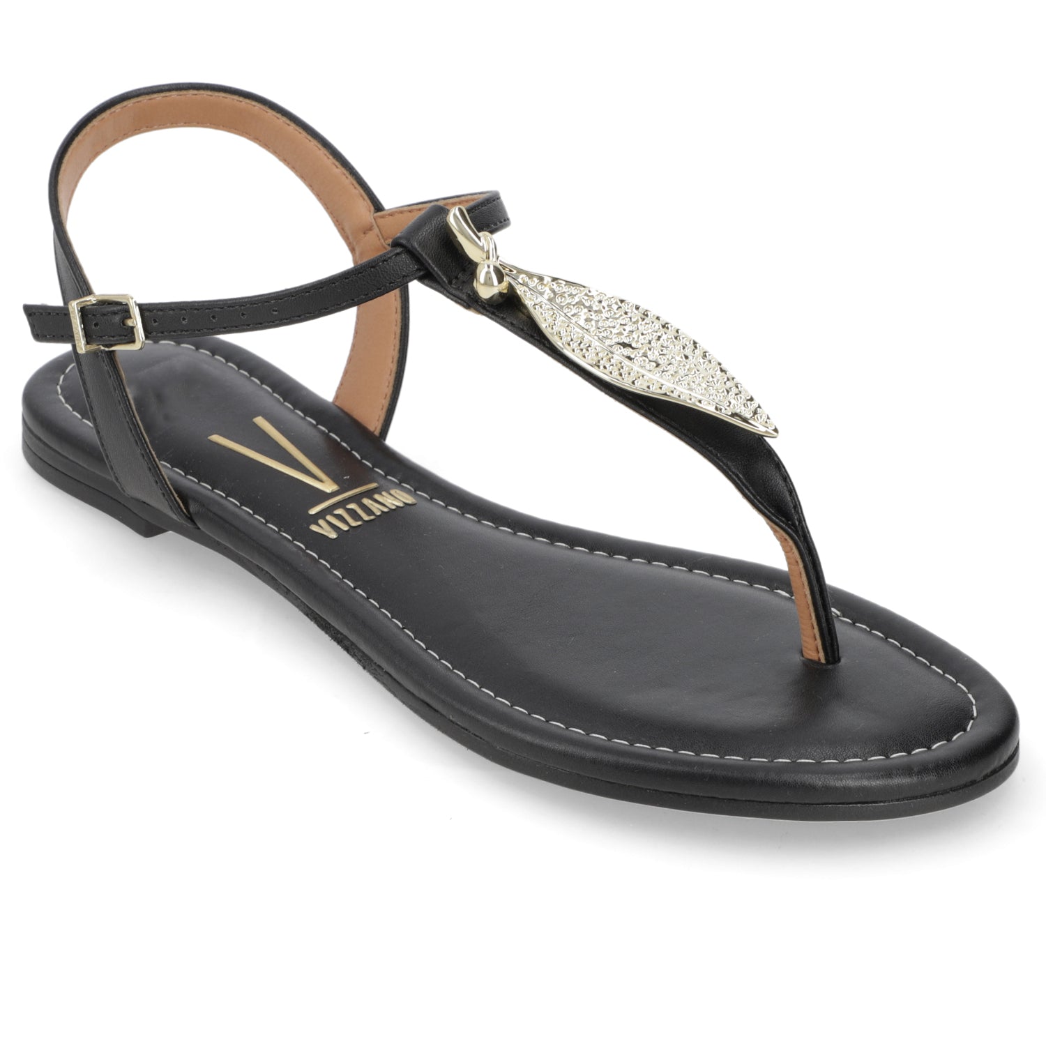 Sandalia Negro Vizzano Ecocuero 35 / Negro