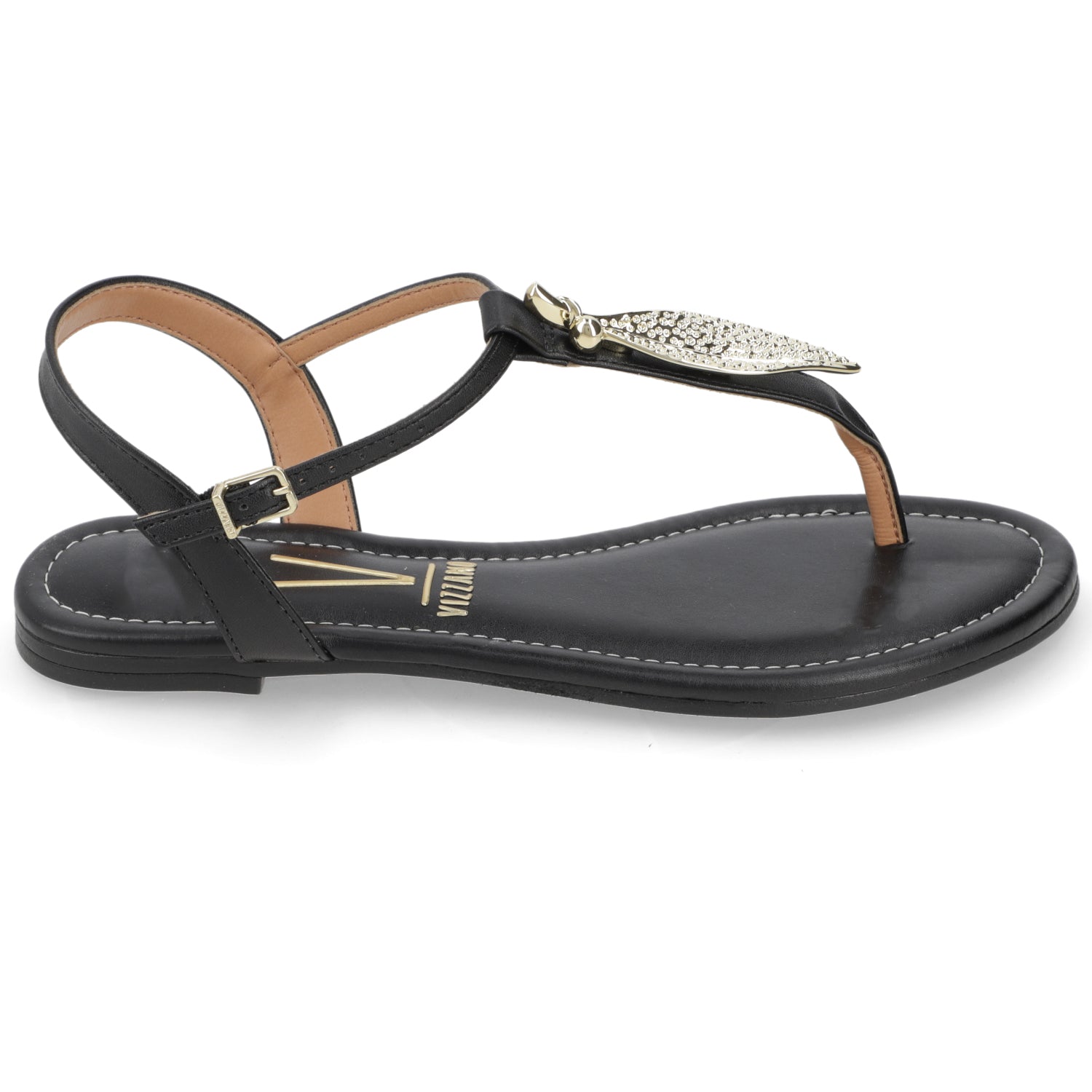 Sandalia Negro Vizzano Ecocuero 35 / Negro