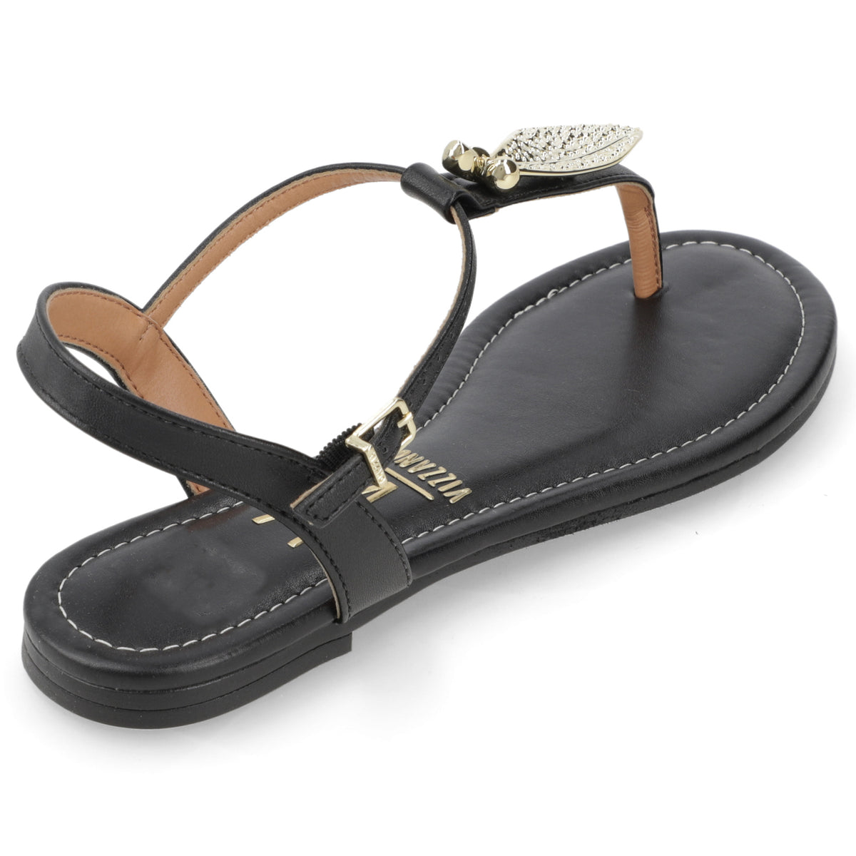 Sandalia Negro Vizzano Ecocuero 35 / Negro