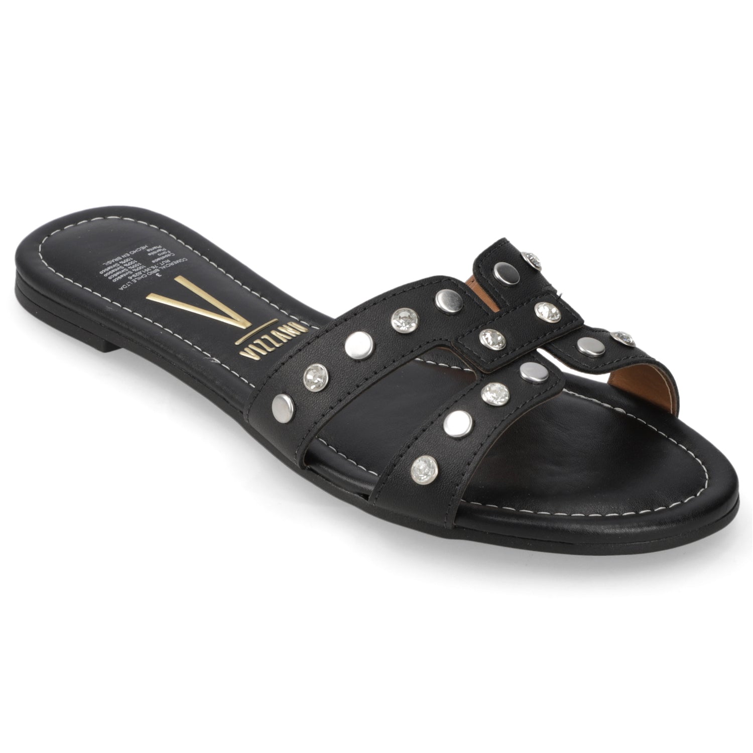 Sandalia Negro Vizzano Ecocuero 35 / Negro
