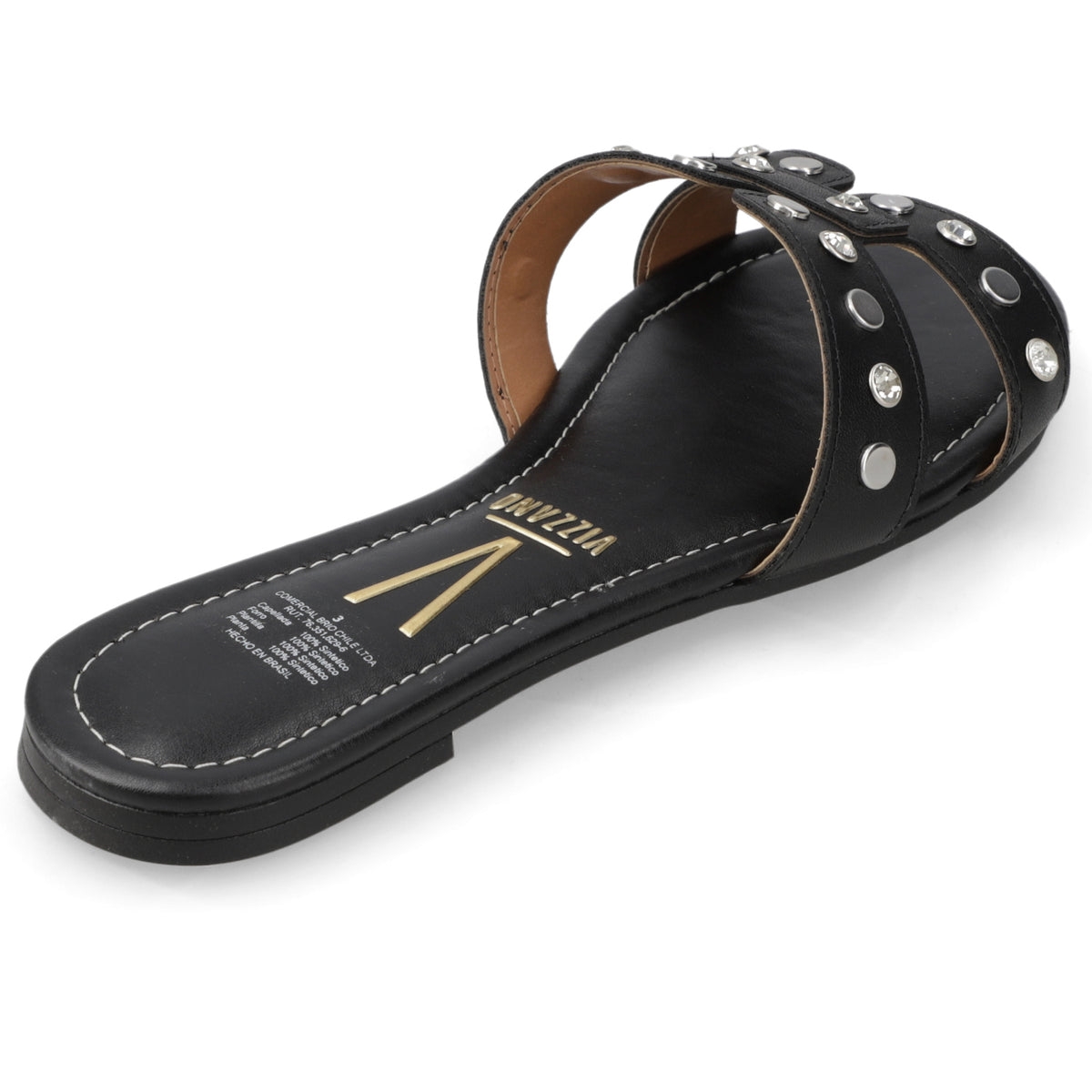 Sandalia Negro Vizzano Ecocuero 35 / Negro