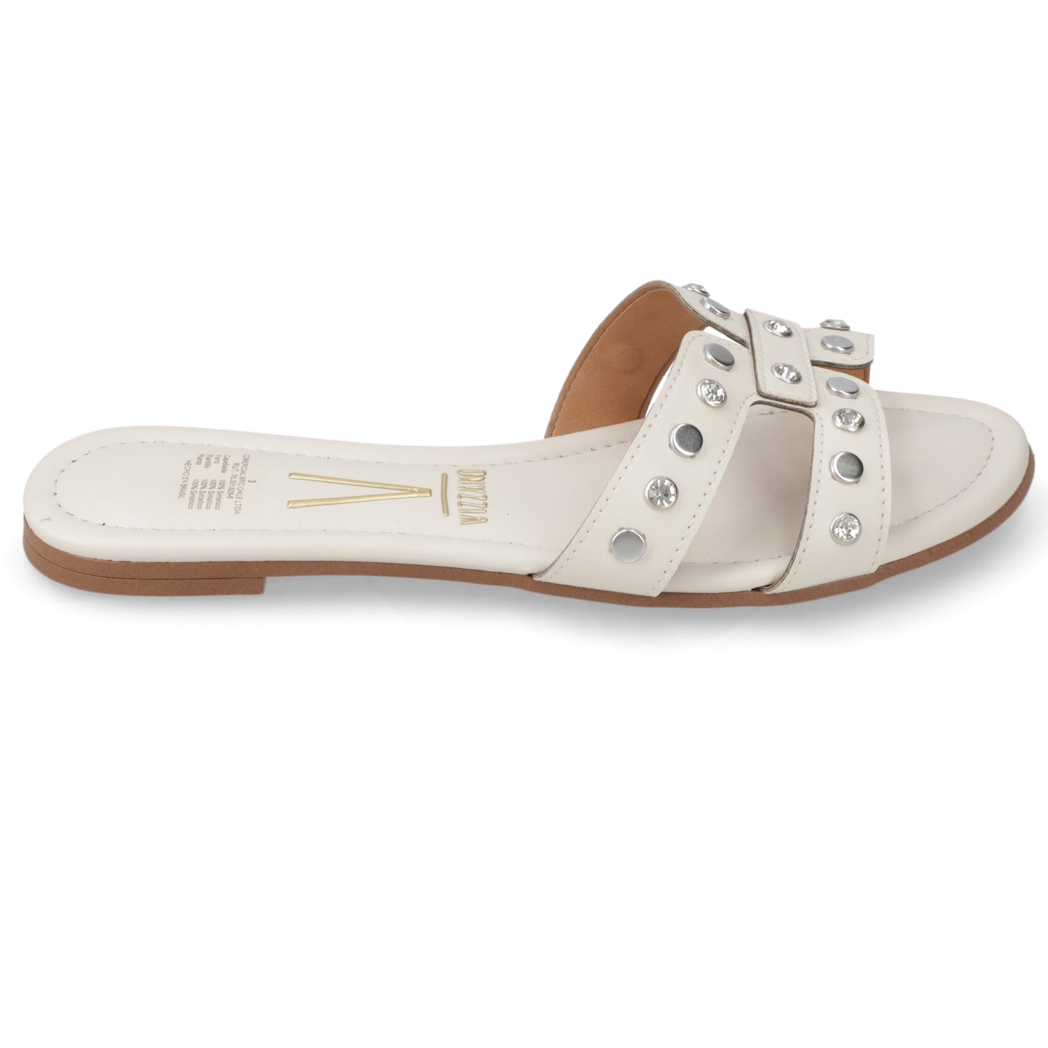Sandalia Blanco OFF Vizzano Ecocuero 35 / Blanco OFF