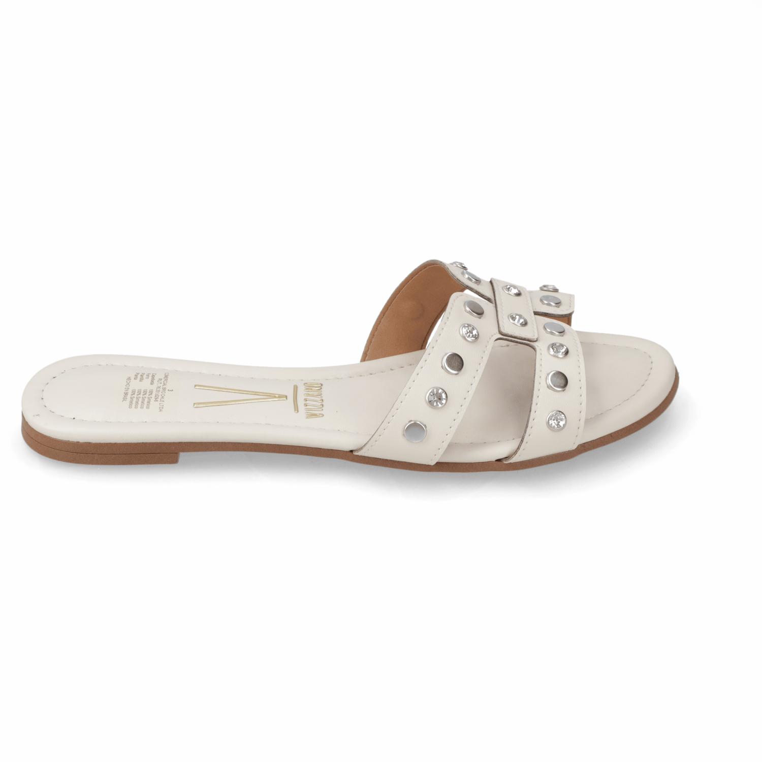 Sandalia Blanco OFF Vizzano Ecocuero 35 / Blanco OFF