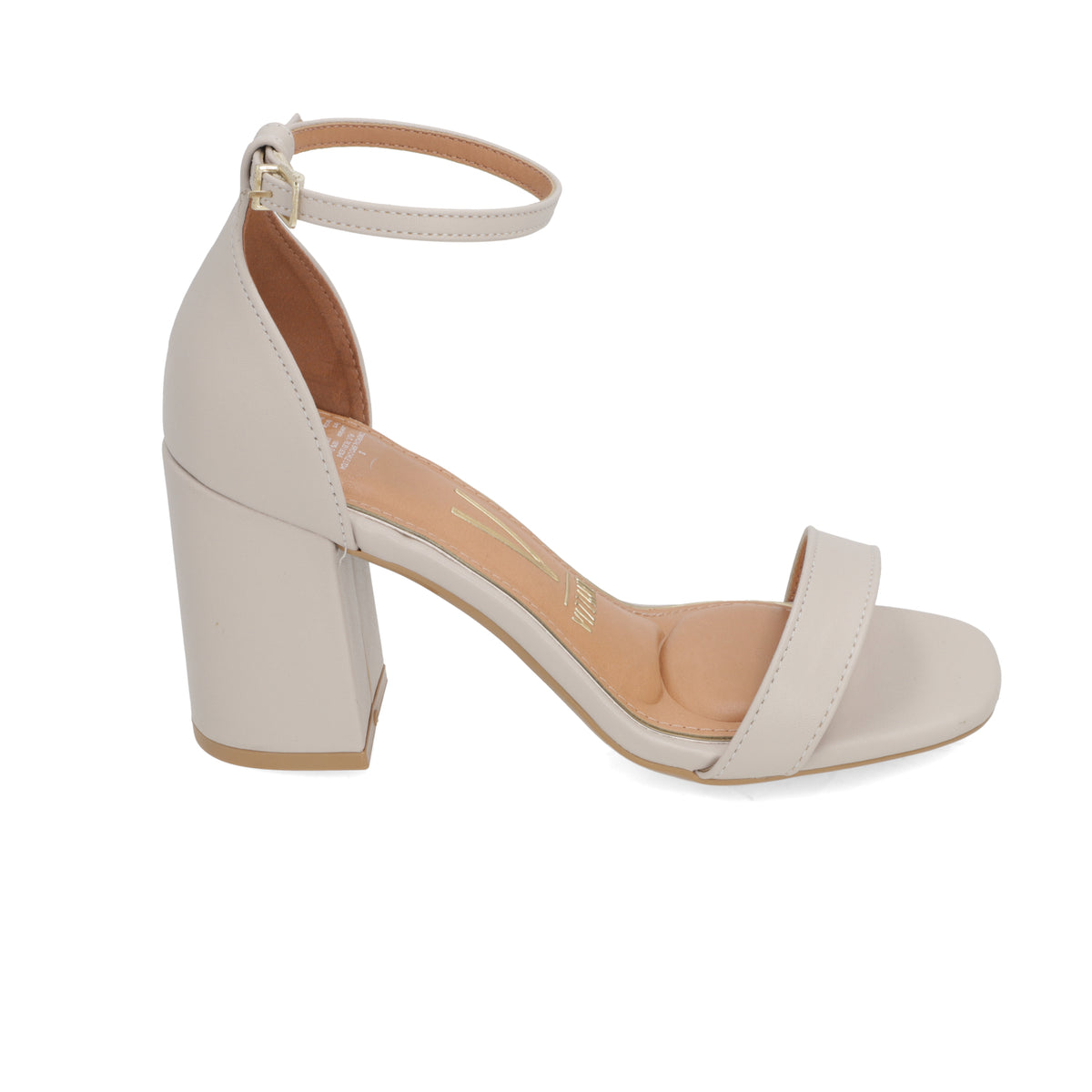 Sandalia Taco Cuadrado Eco Cuero Gris 6409-202-7286-98514