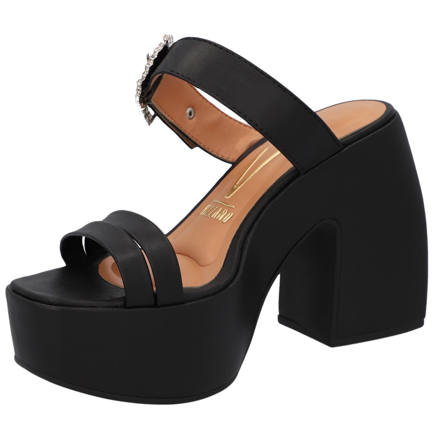Sandalia Plataforma Vizzano Negro 6482-203-7286-15745