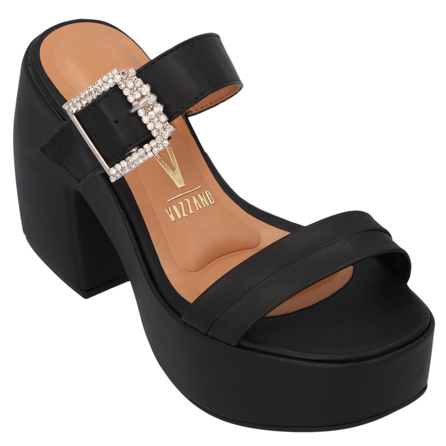 Sandalia Plataforma Vizzano Negro 6482-203-7286-15745