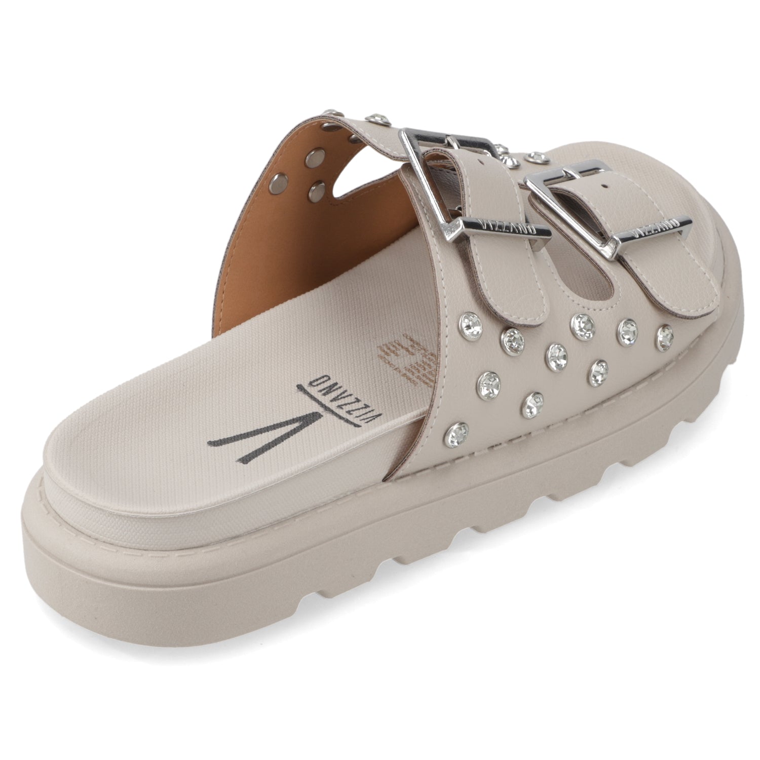 Sandalia Gris Vizzano Ecocuero 35 / Gris