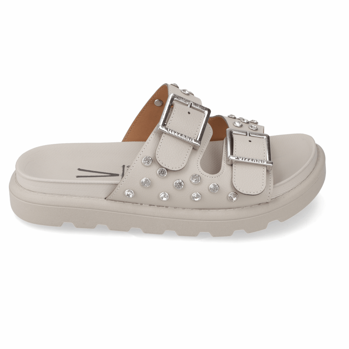 Sandalia Gris Vizzano Ecocuero 35 / Gris