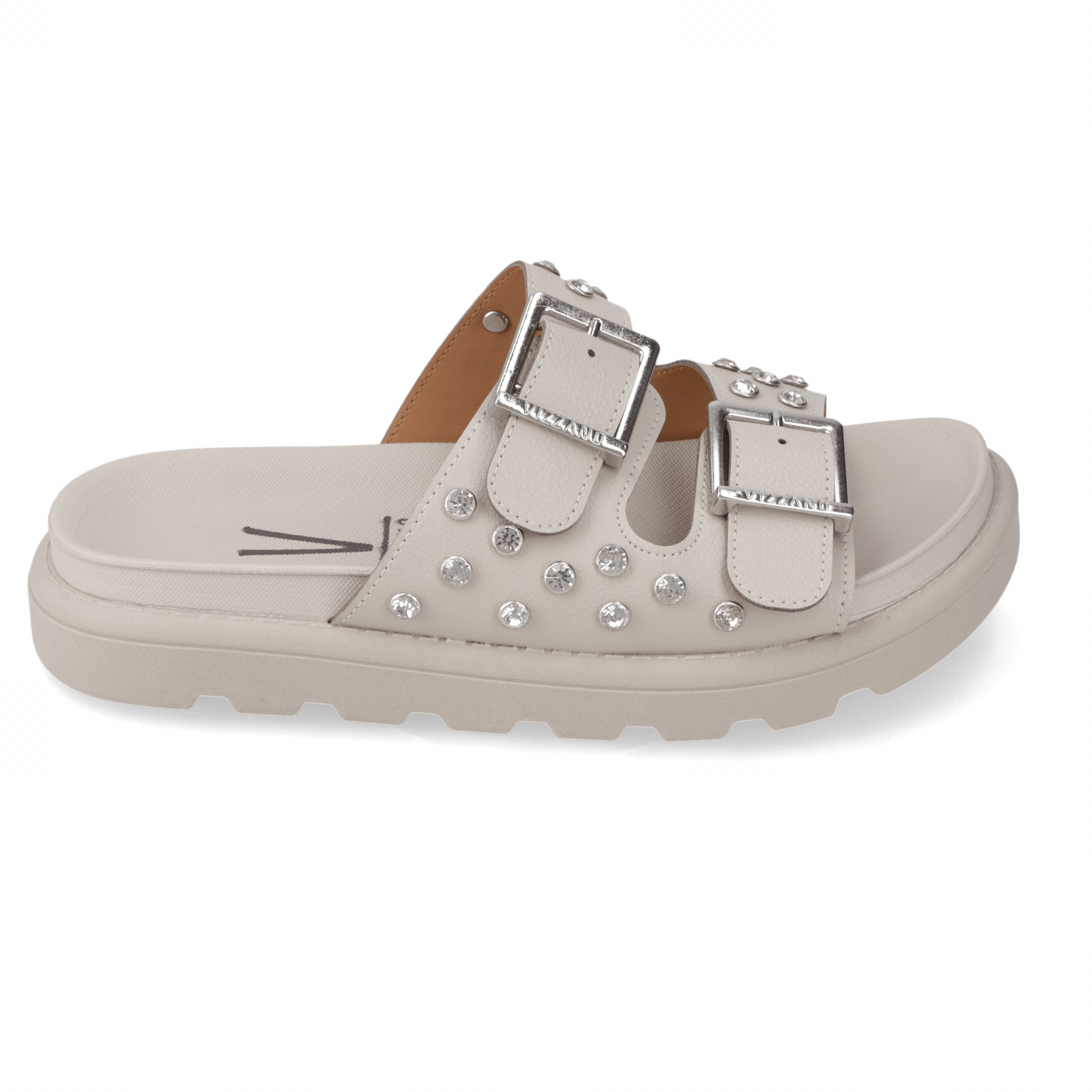 Sandalia Gris Vizzano Ecocuero 35 / Gris