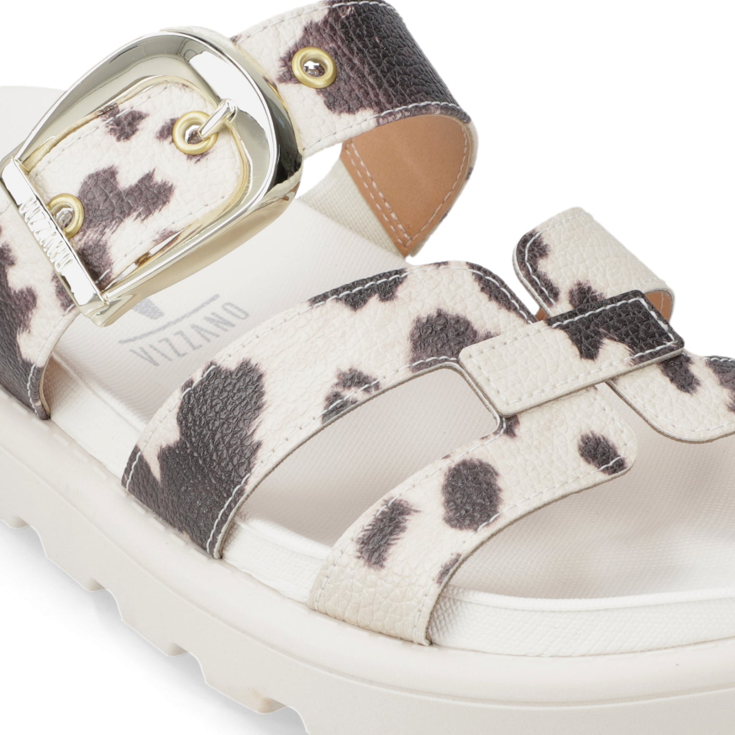 Sandalia Cow Print Vizzano Ecocuero 35 / Cow Print