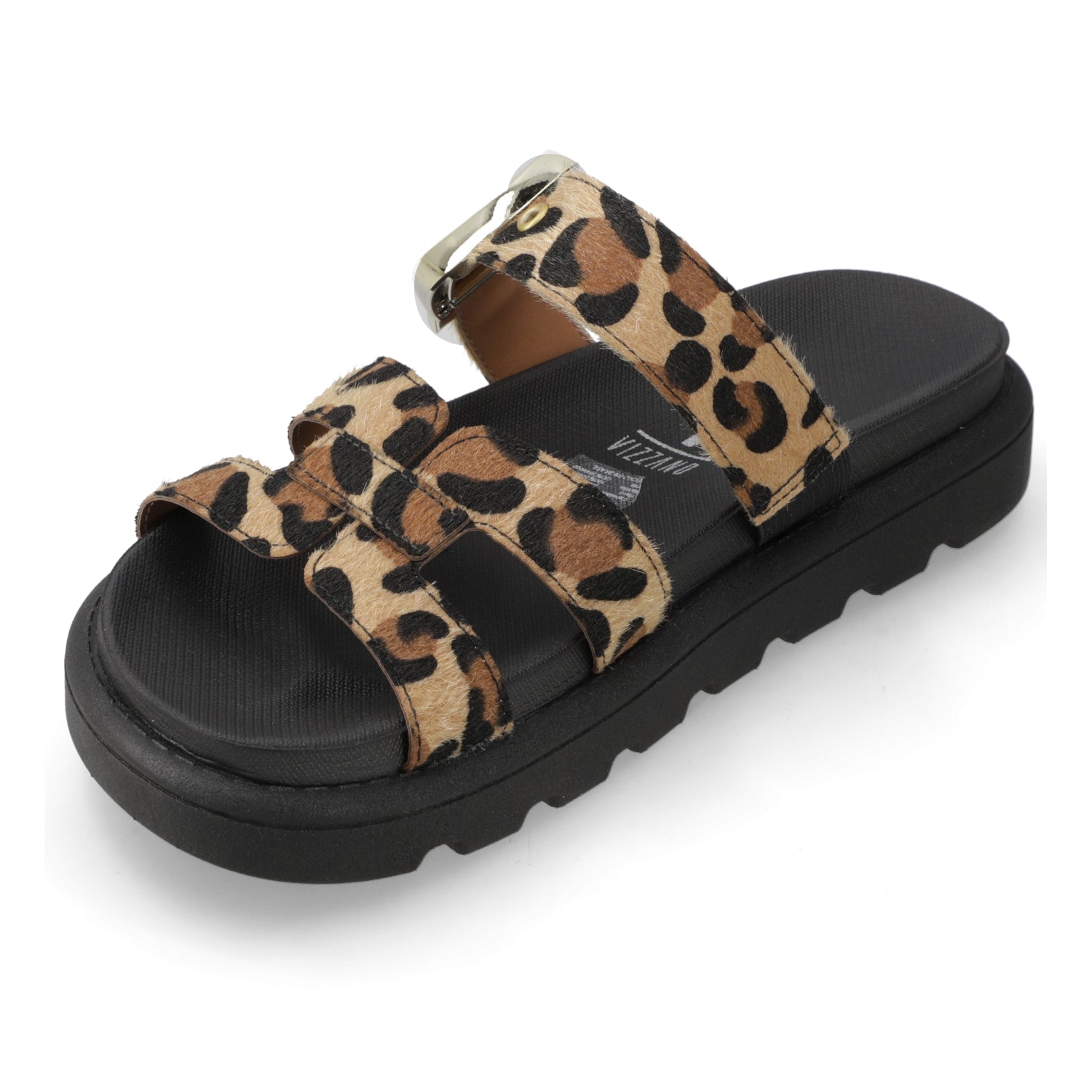 Sandalia Animal Print Vizzano Ecocuero Textil 35 / Animal Print