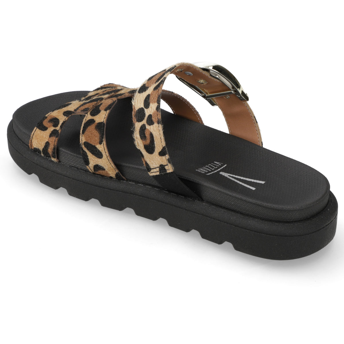 Sandalia Animal Print Vizzano Ecocuero Textil 35 / Animal Print