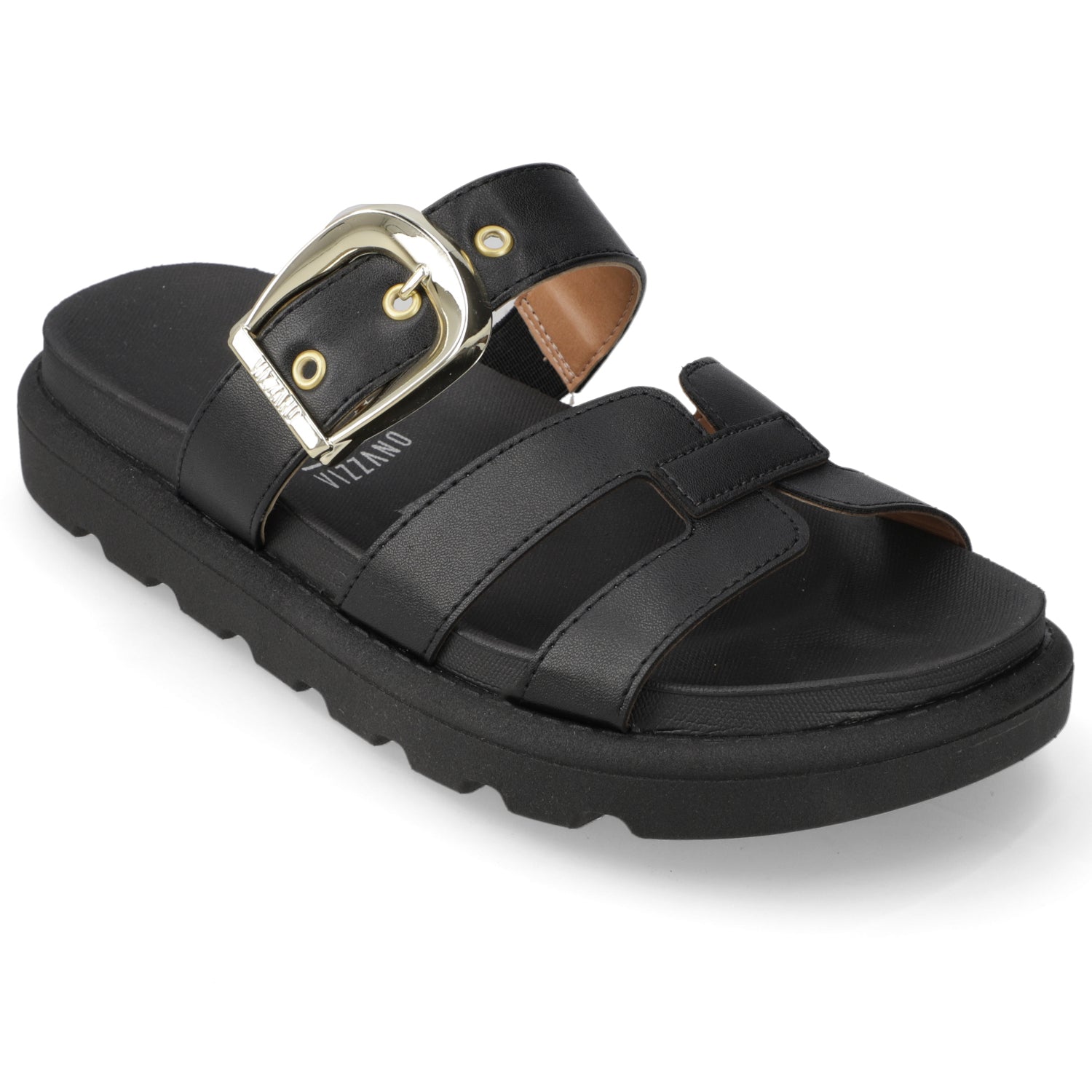 Sandalia Negro Vizzano Ecocuero 35 / Negro