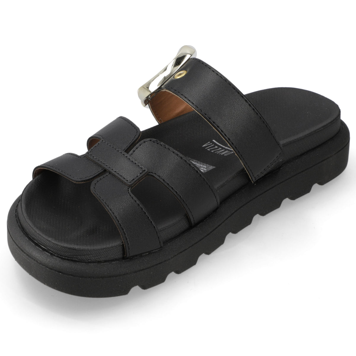 Sandalia Negro Vizzano Ecocuero 35 / Negro