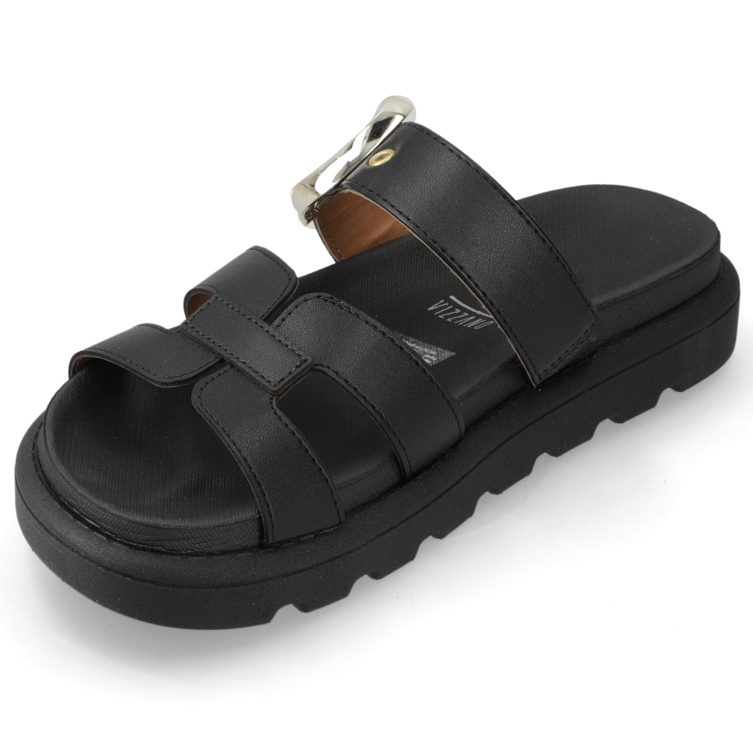 Sandalia Negro Vizzano Ecocuero 35 / Negro