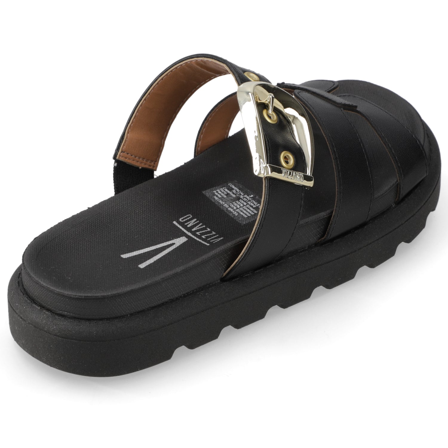 Sandalia Negro Vizzano Ecocuero 35 / Negro