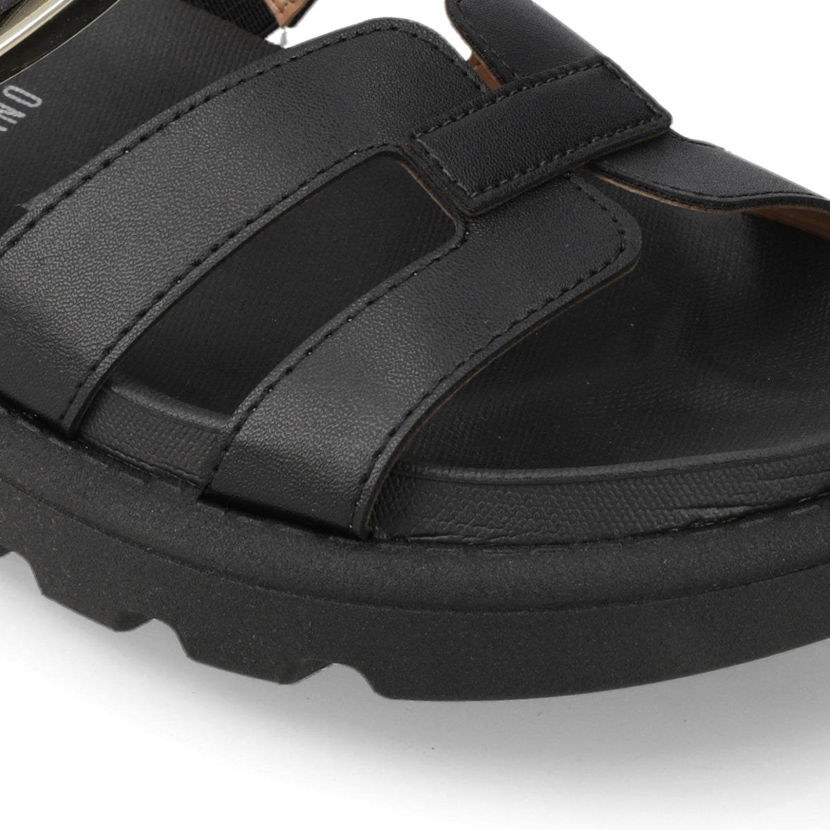 Sandalia Negro Vizzano Ecocuero 35 / Negro