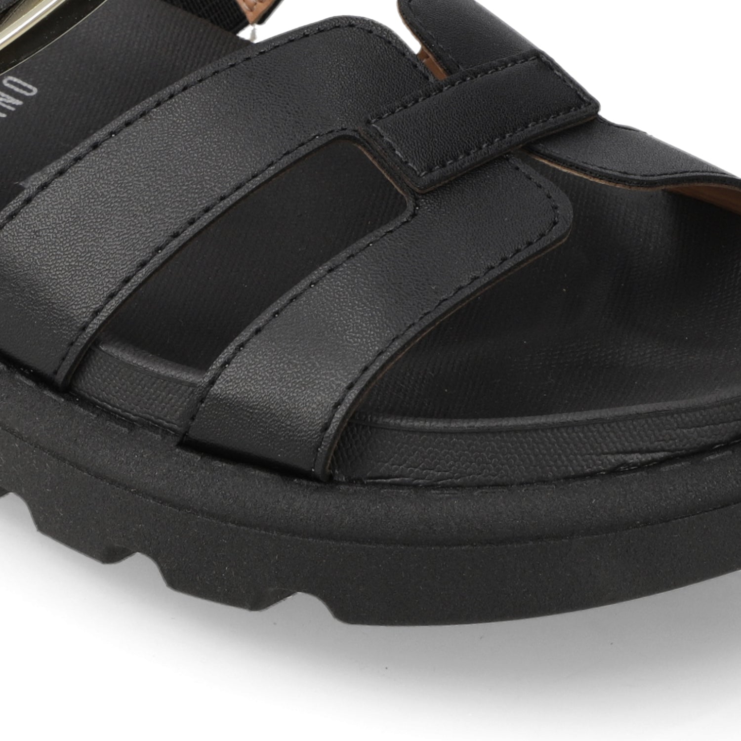 Sandalia Negro Vizzano Ecocuero 35 / Negro