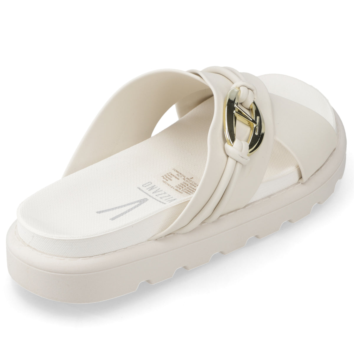 Sandalia Blanco OFF Vizzano Ecocuero 35 / Blanco OFF