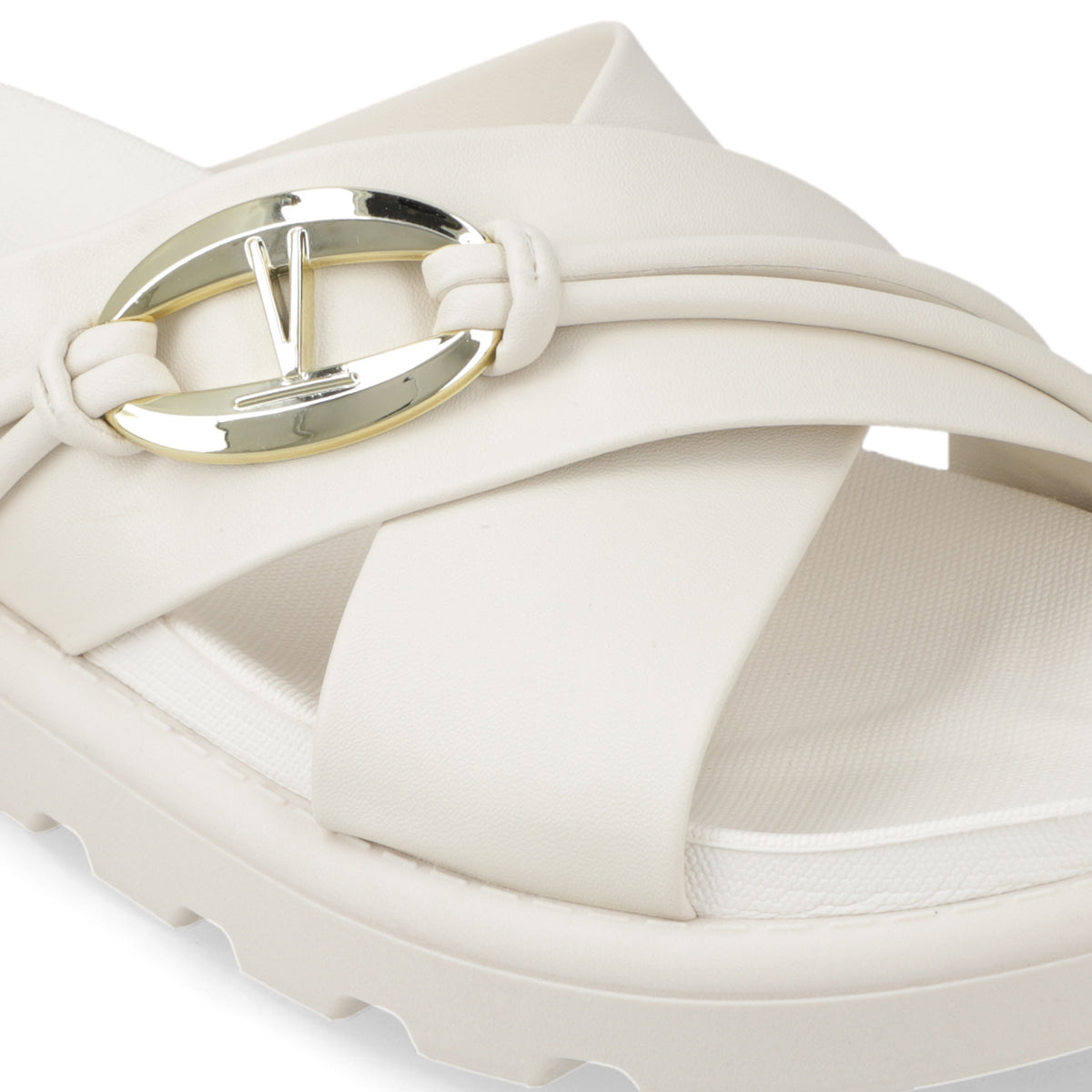 Sandalia Blanco OFF Vizzano Ecocuero 35 / Blanco OFF