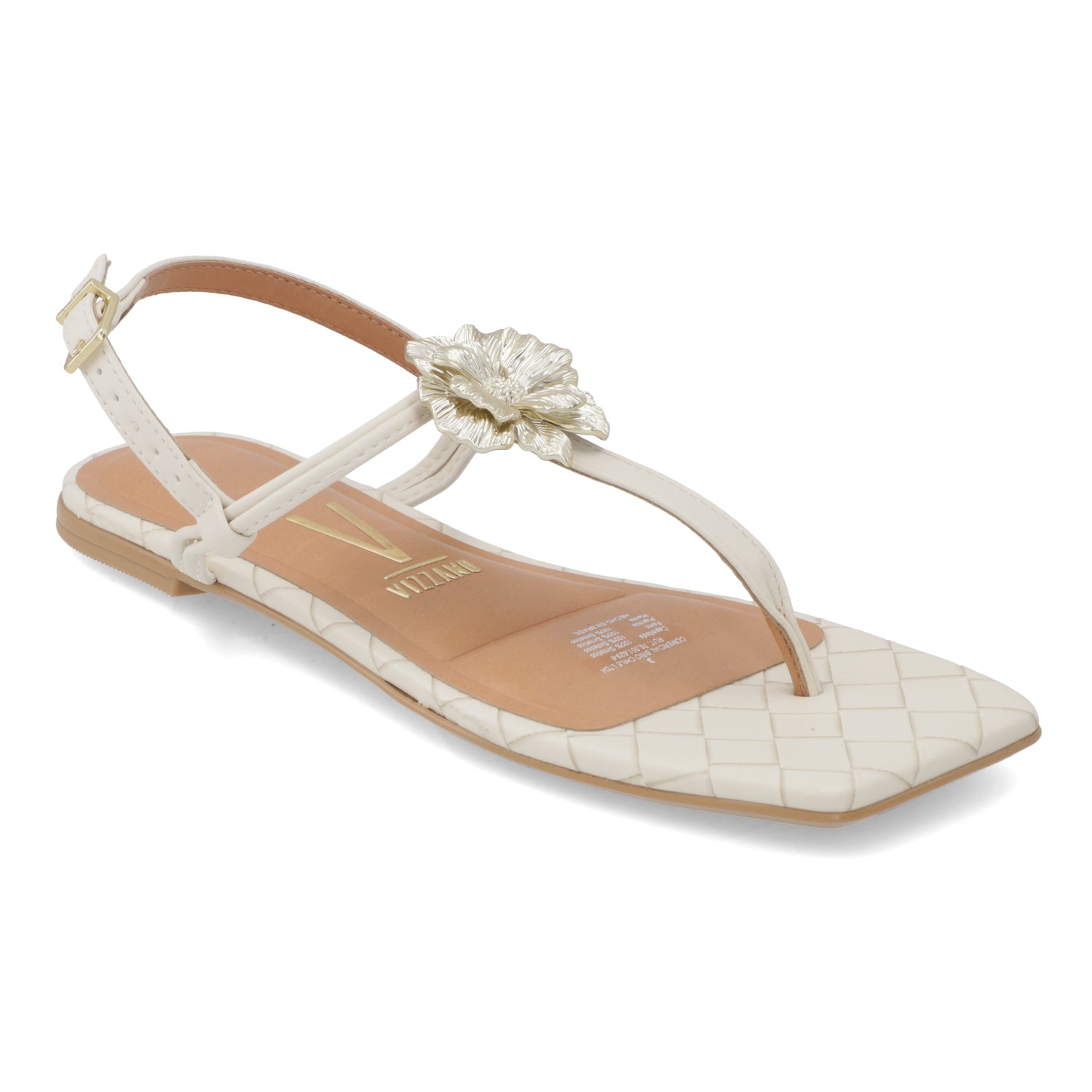 Sandalia Plana Eco Cuero 6513-101-28365-35312