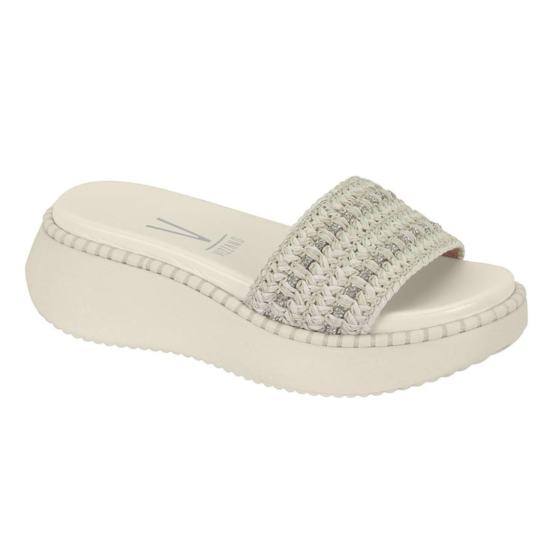 Sandalia Plana Blanco