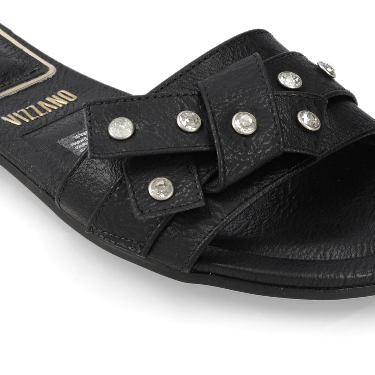 Sandalia Negro Vizzano Ecocuero 35 / Negro