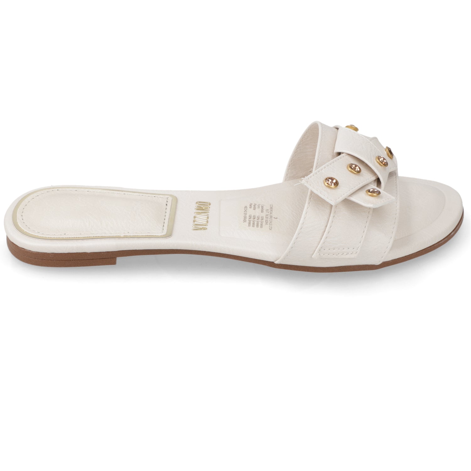 Sandalia Blanco OFF Vizzano Ecocuero 35 / Blanco OFF