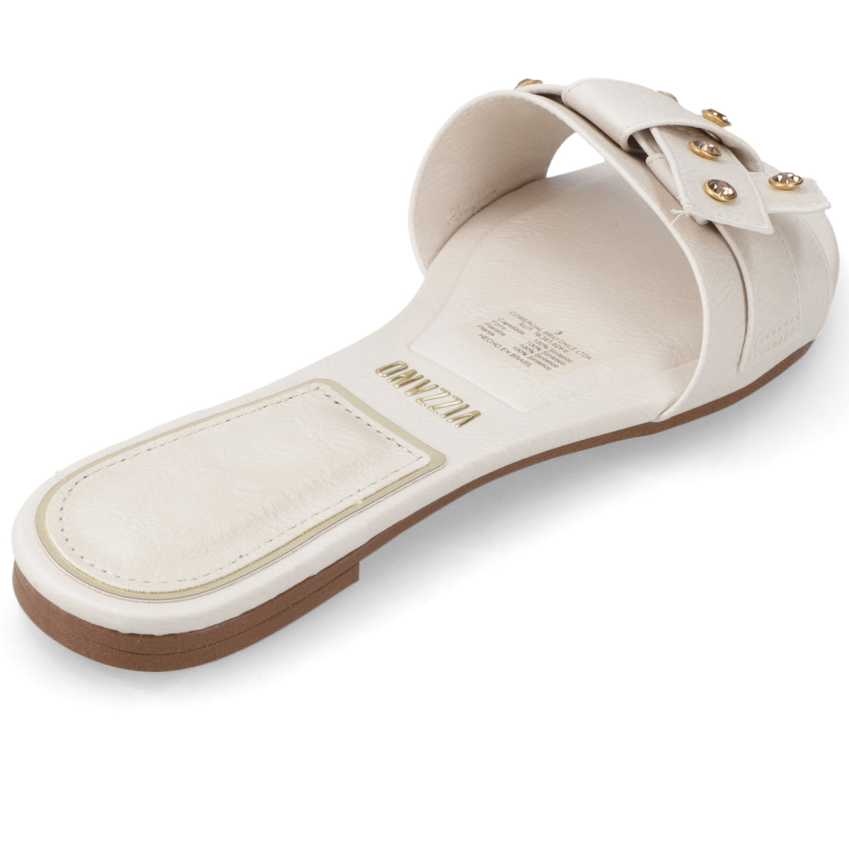 Sandalia Blanco OFF Vizzano Ecocuero 35 / Blanco OFF
