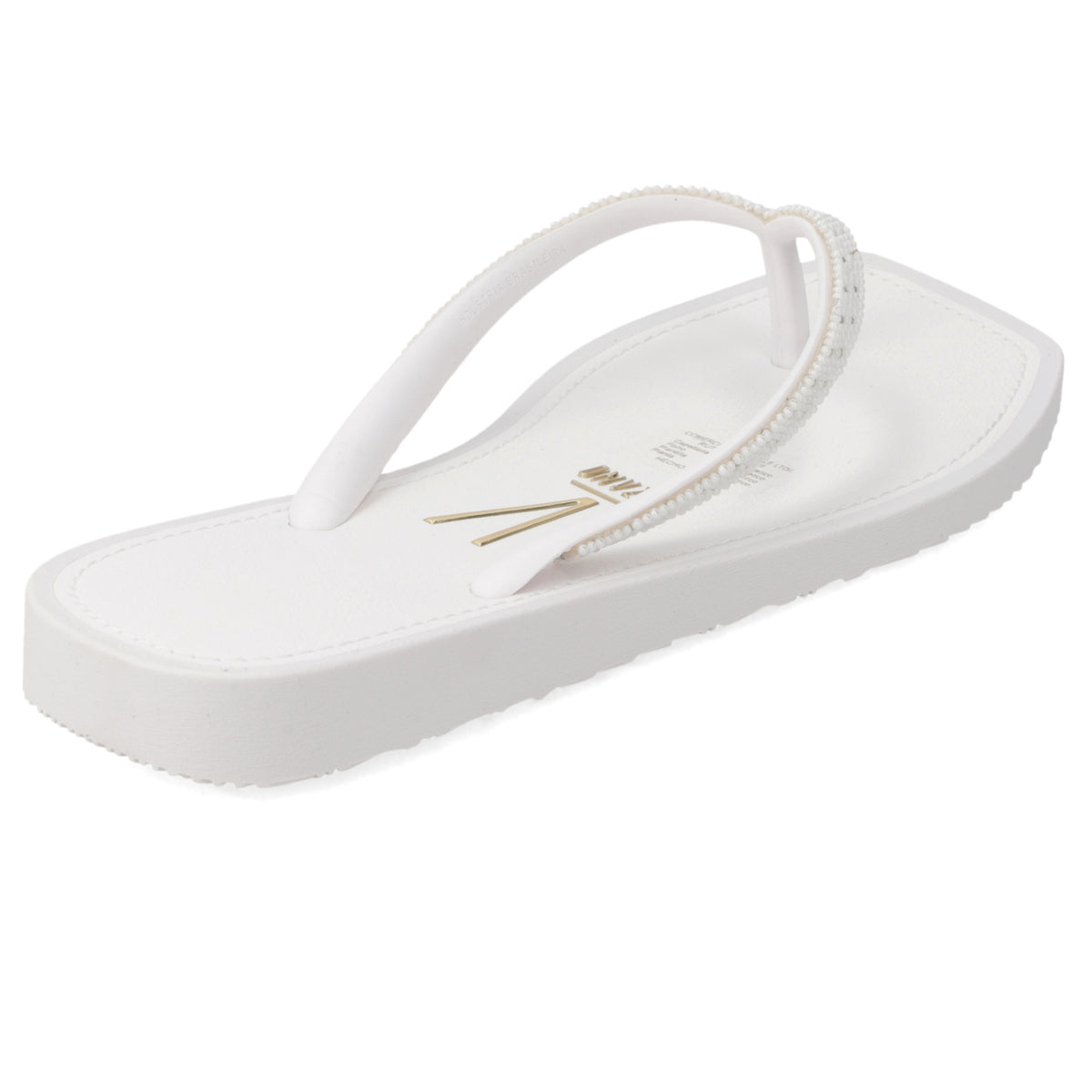 Sandalias Planas de Novia Blancas Vizzano 35 / Blanco