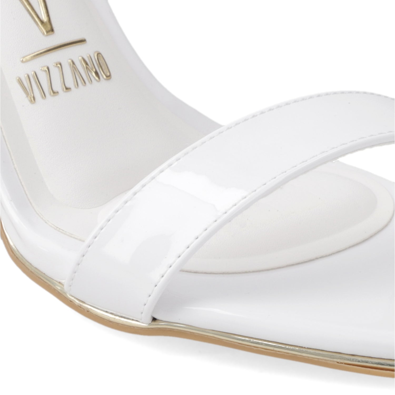 Sandalias de Novia Taco Medio Blanco Vizzano 35 / Blanco