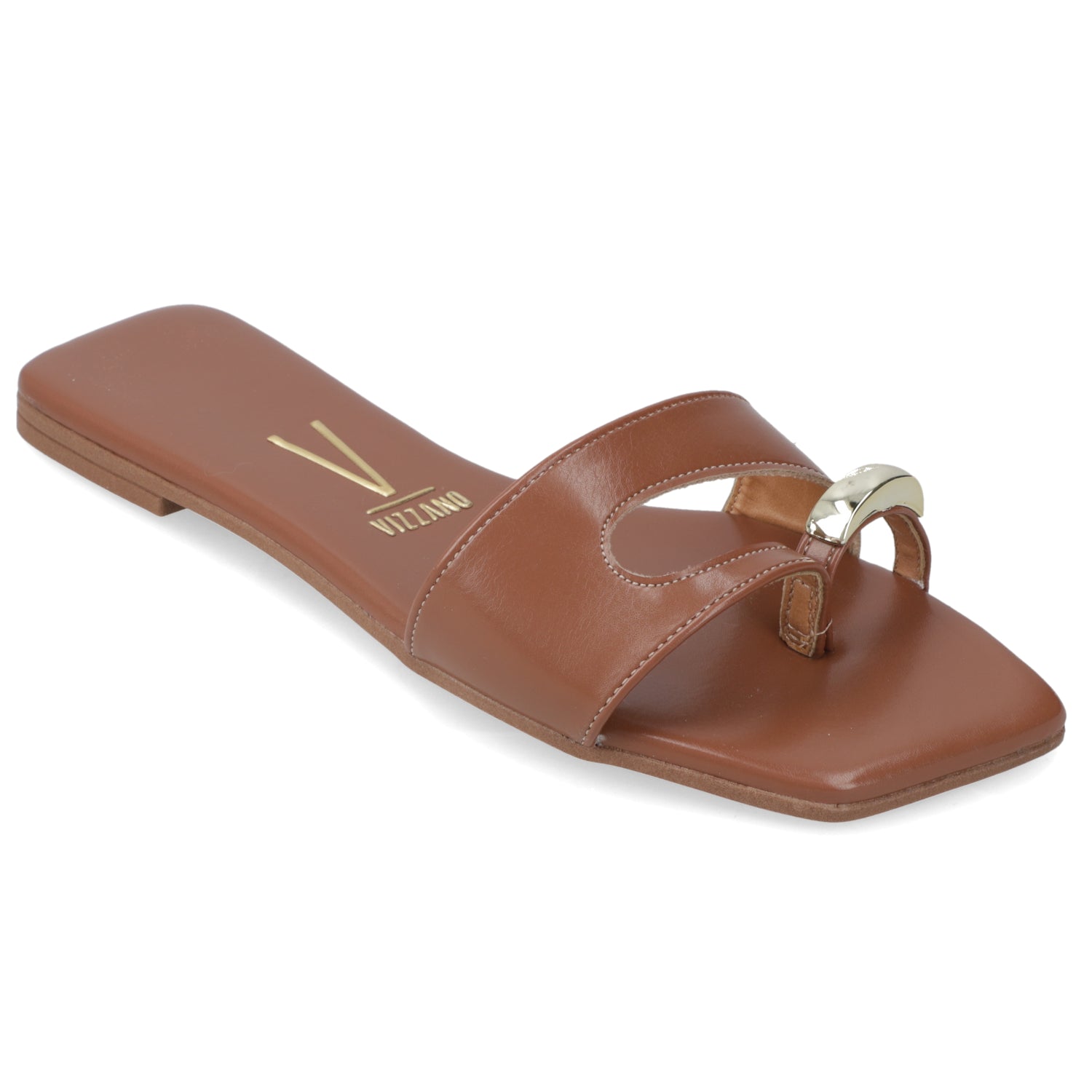 Sandalia Café Vizzano Ecocuero 35 / Café