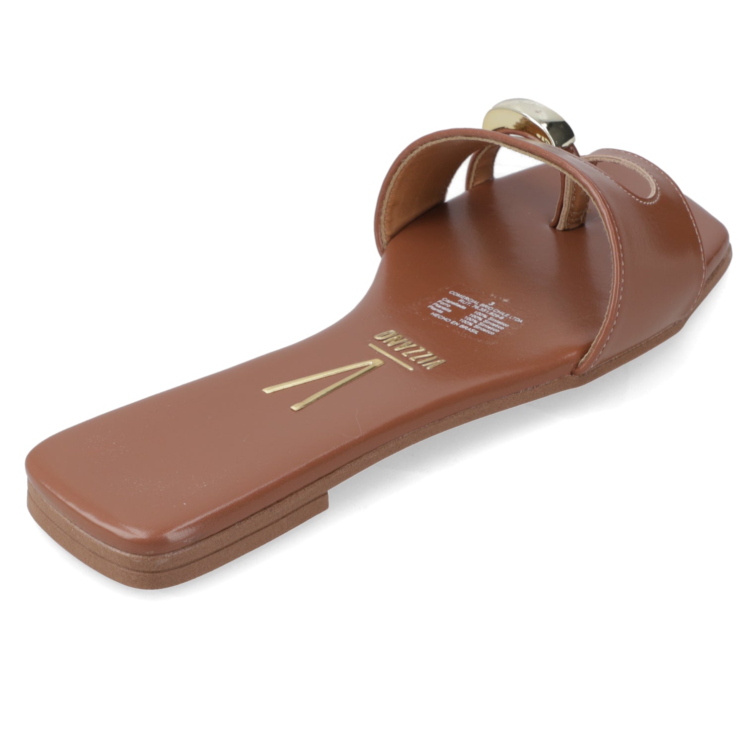 Sandalia Café Vizzano Ecocuero 35 / Café