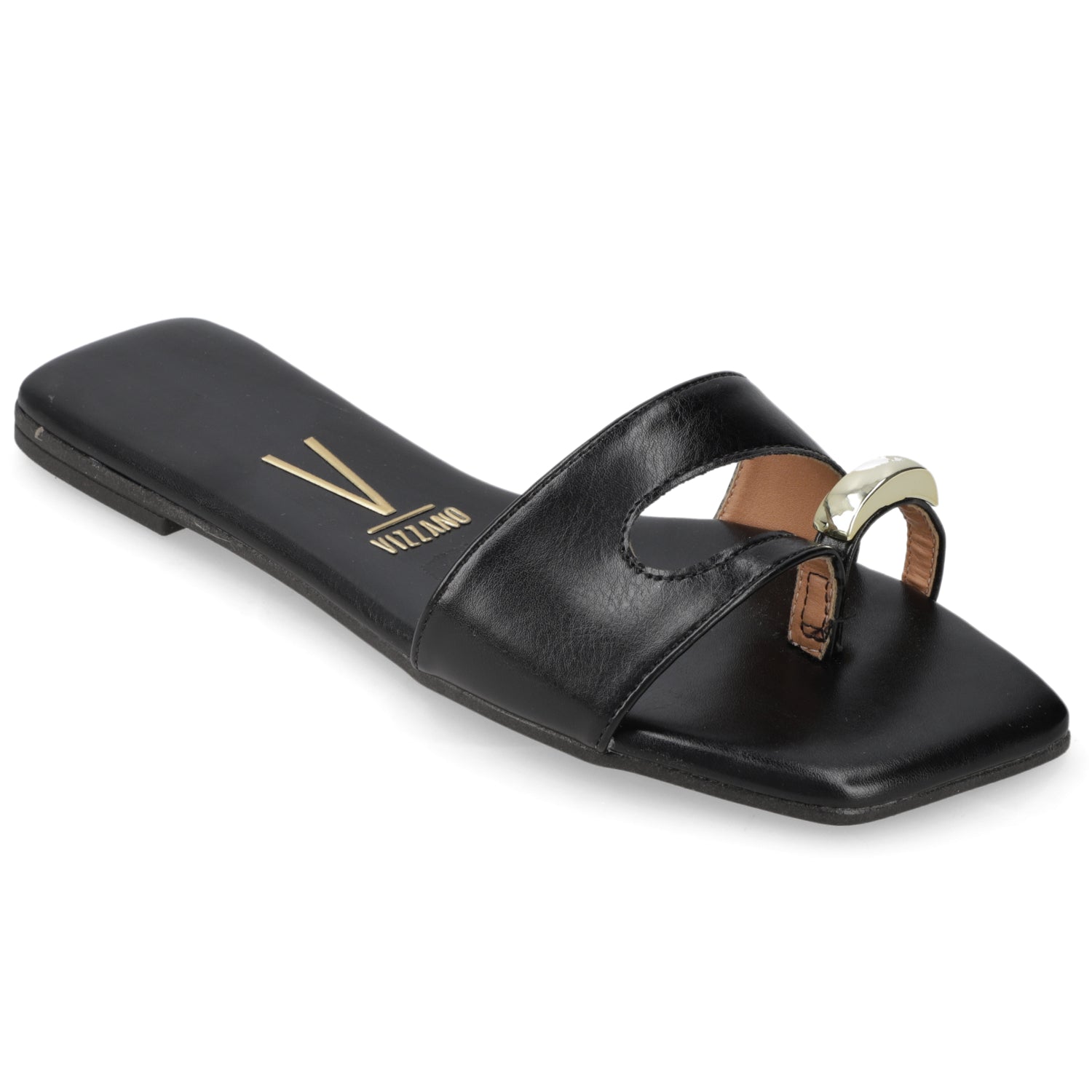 Sandalia Negro Vizzano Ecocuero 35 / Negro