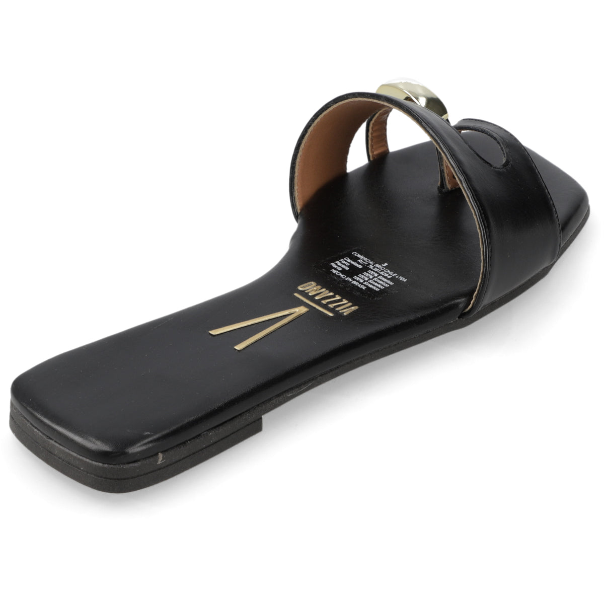 Sandalia Negro Vizzano Ecocuero 35 / Negro