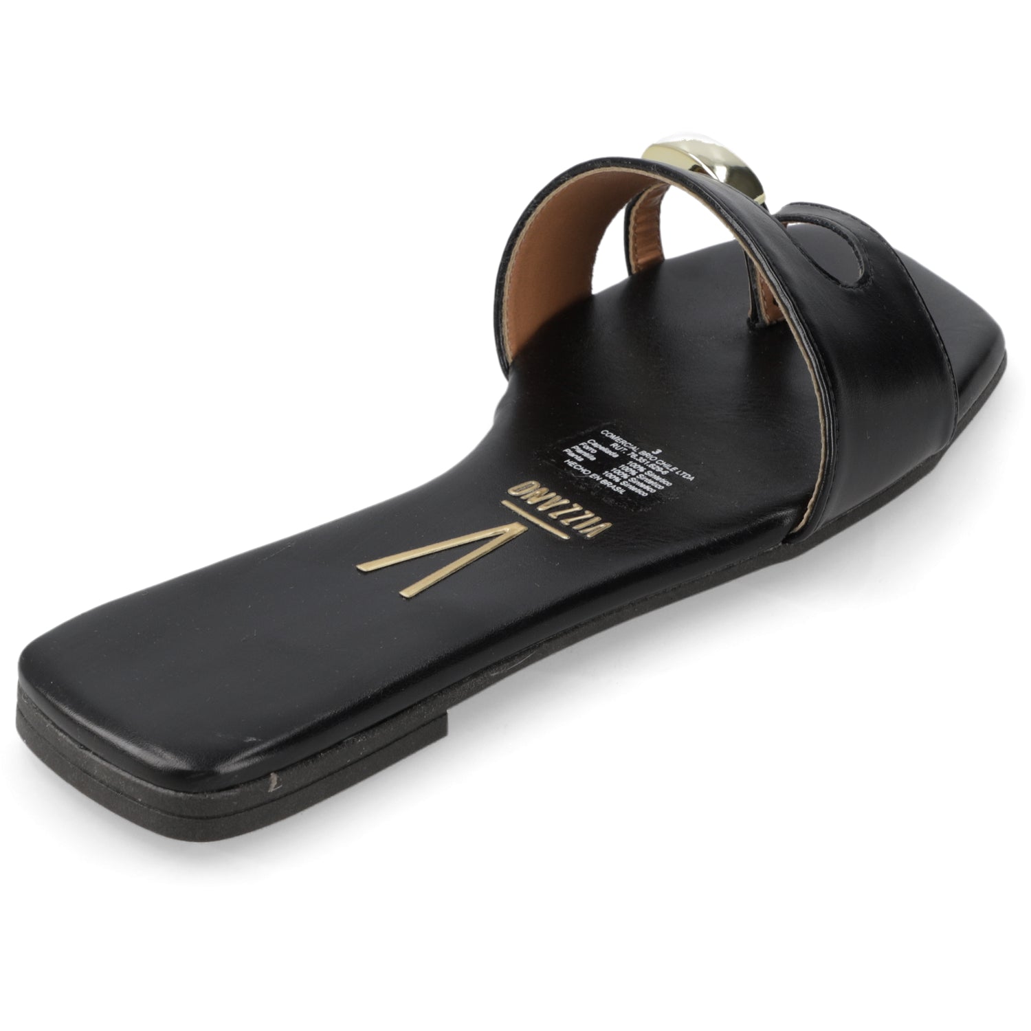 Sandalia Negro Vizzano Ecocuero 35 / Negro