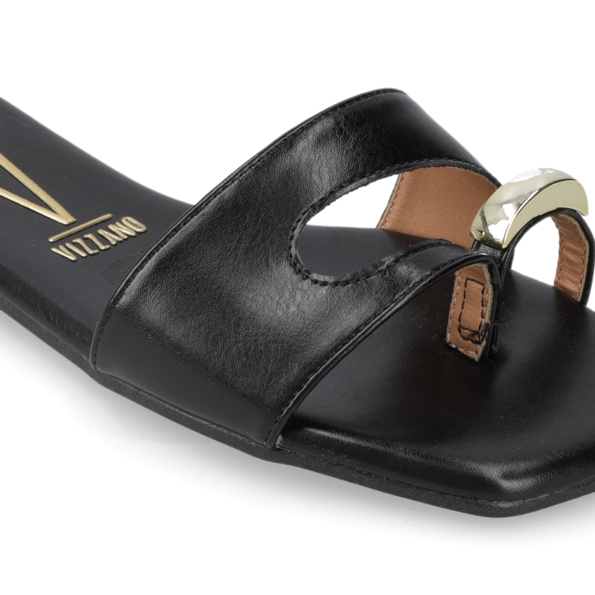 Sandalia Negro Vizzano Ecocuero 35 / Negro