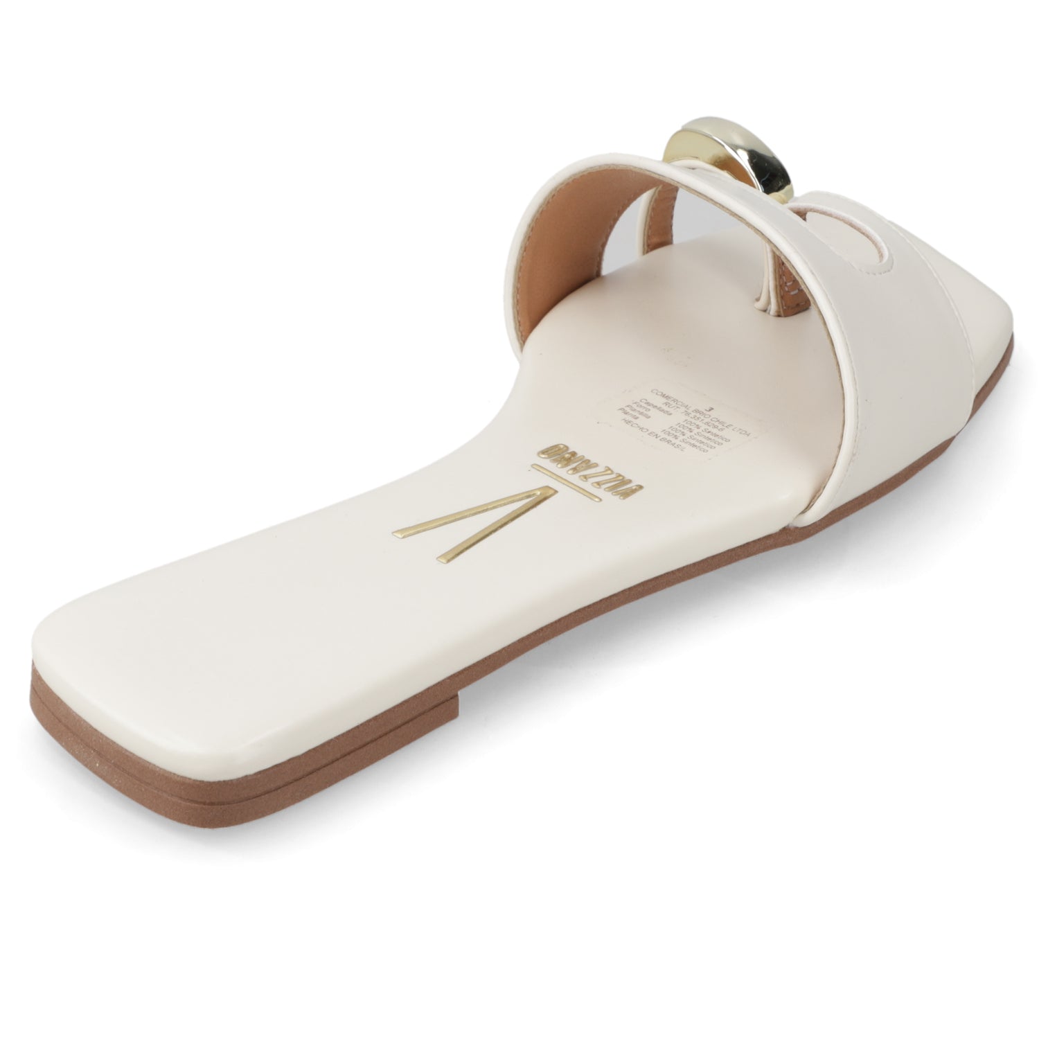 Sandalia Blanco OFF Vizzano Ecocuero 35 / Blanco OFF