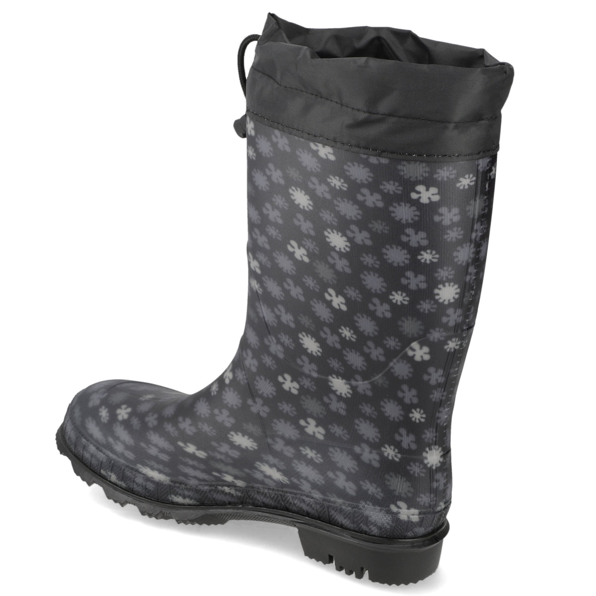 Bota de Agua Mujer Azul 35 / Negro