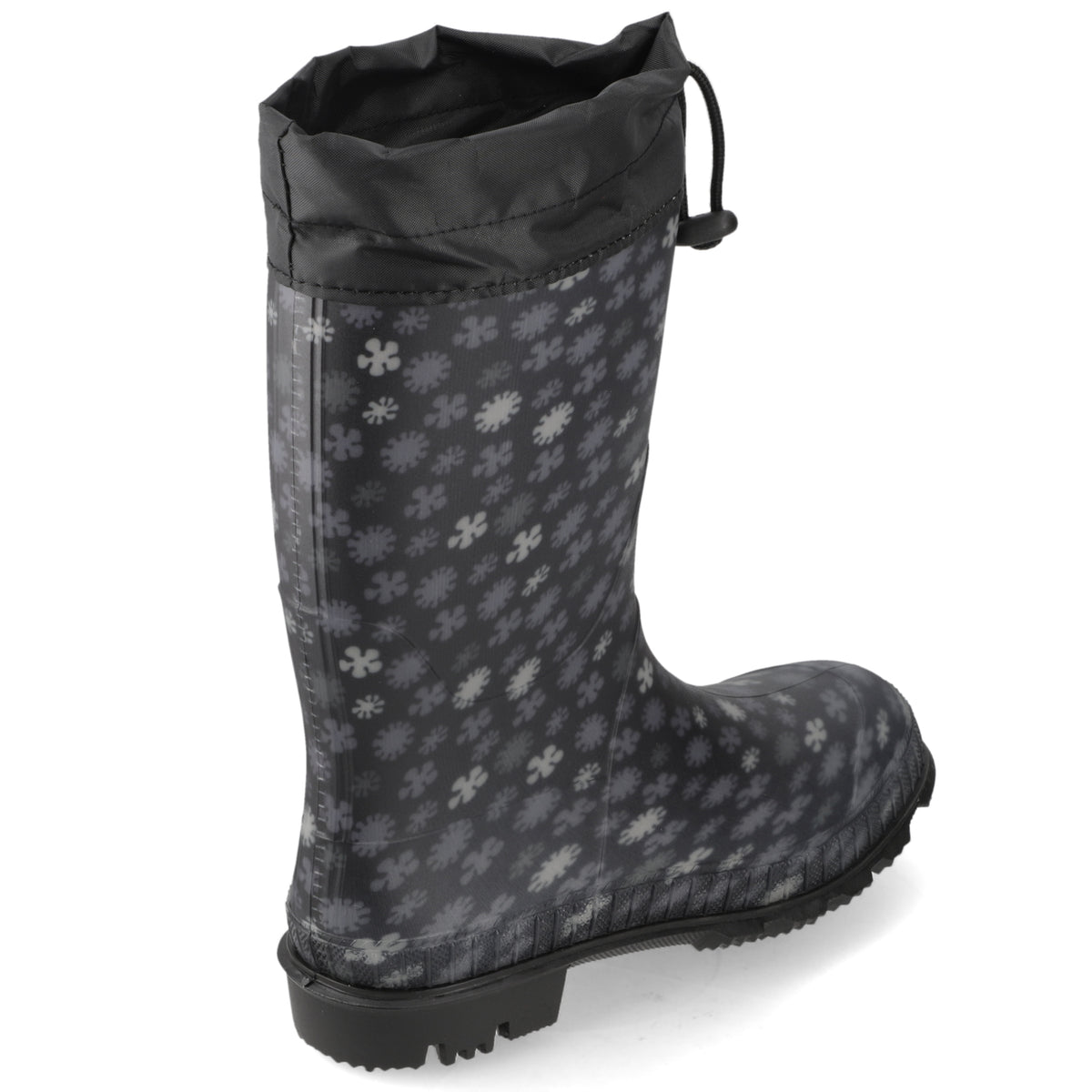Bota de Agua Mujer Azul 35 / Negro